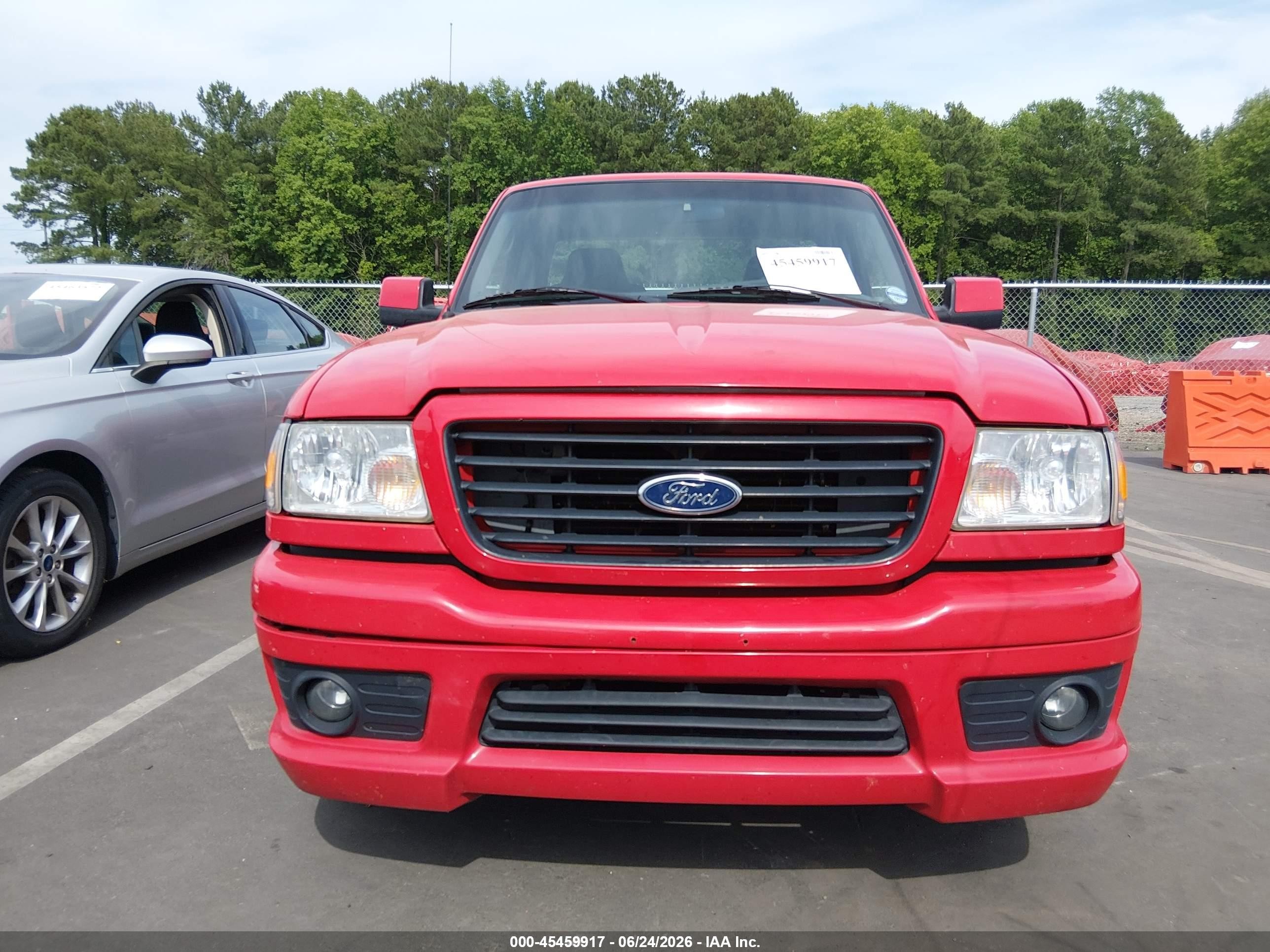 2006 Ford Ranger Sport/stx/xl/xlt Красный vin: 1FTYR10U16PA75419