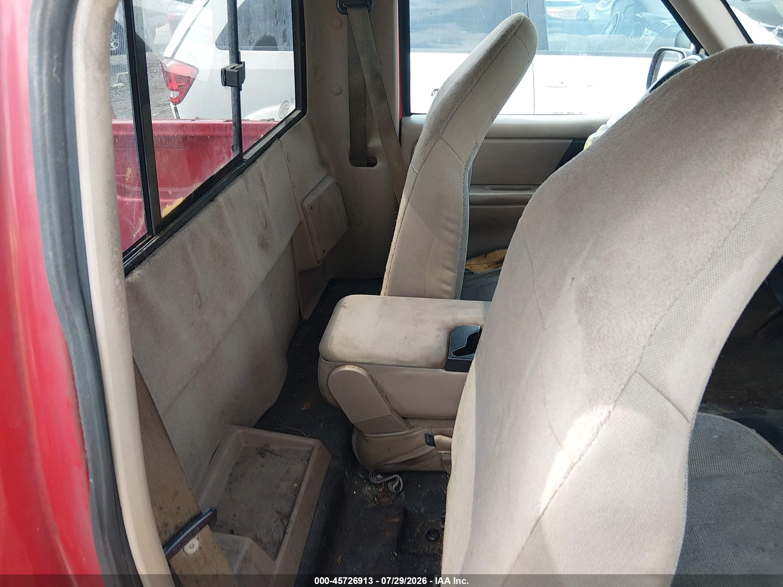 2002 Ford Ranger Edge/xl/xlt Red vin: 1FTYR10U22PA26451