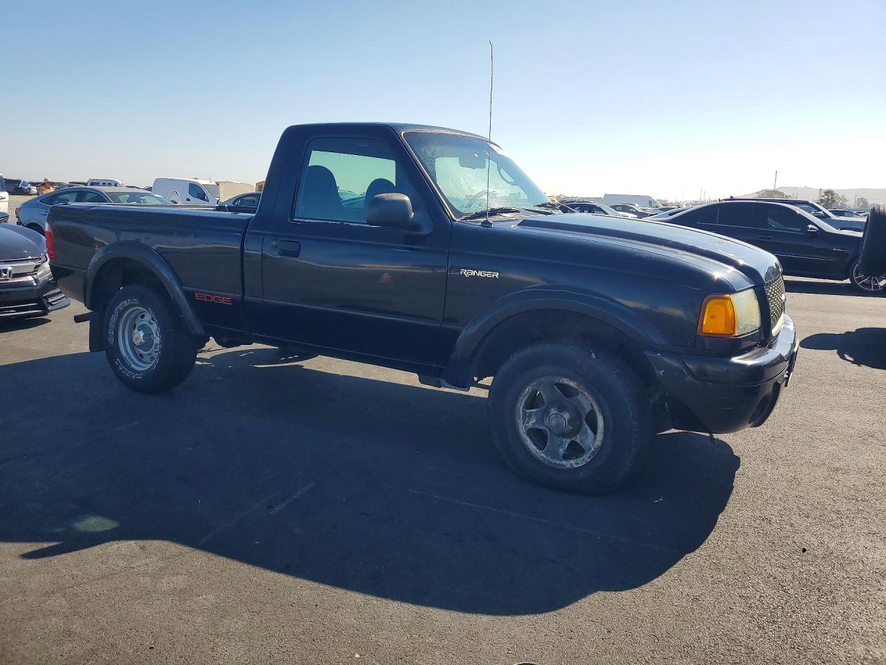 2003 Ford Ranger Black vin: 1FTYR10U23PB50141