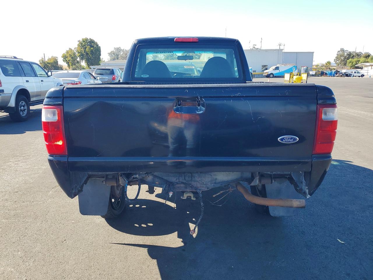 2003 Ford Ranger Black vin: 1FTYR10U23PB50141