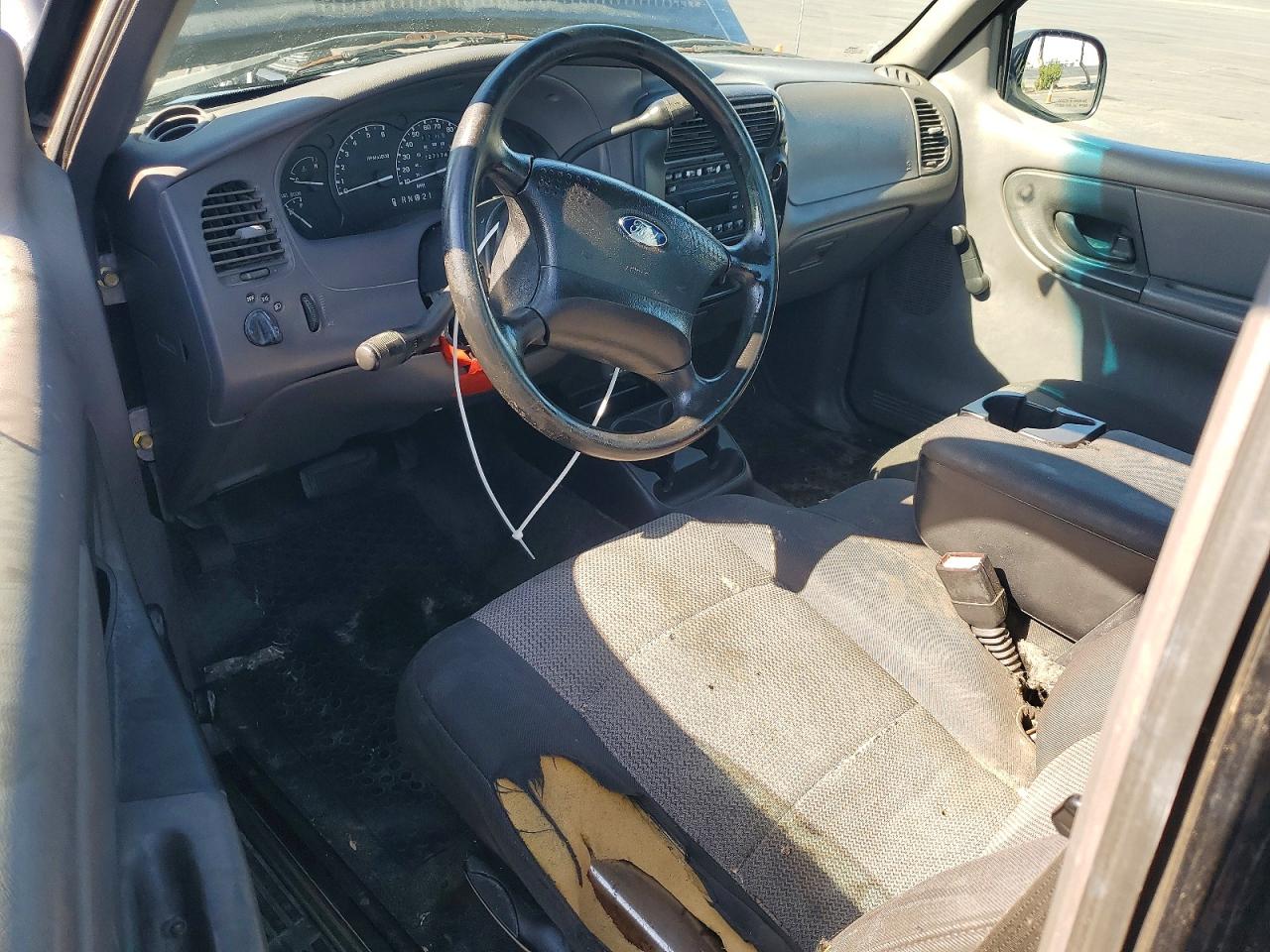 2003 Ford Ranger Black vin: 1FTYR10U23PB50141