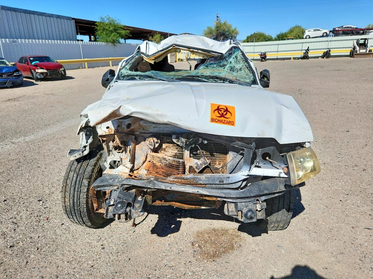 2004 Ford Ranger White vin: 1FTYR10U24PB25354