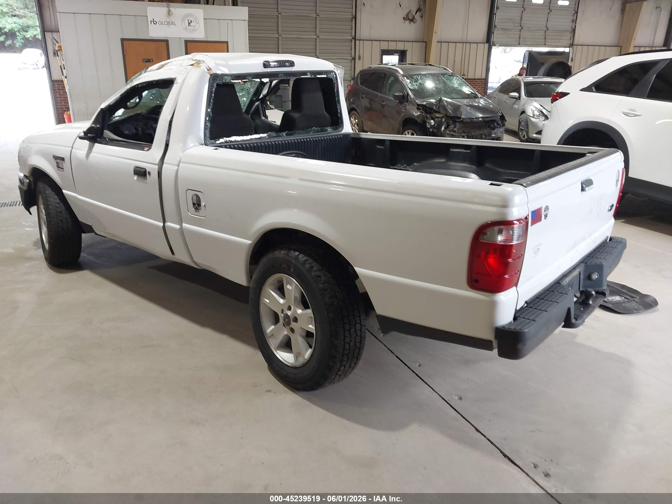 2005 Ford Ranger Edge/stx/xl/xls/xlt White vin: 1FTYR10U25PB07969