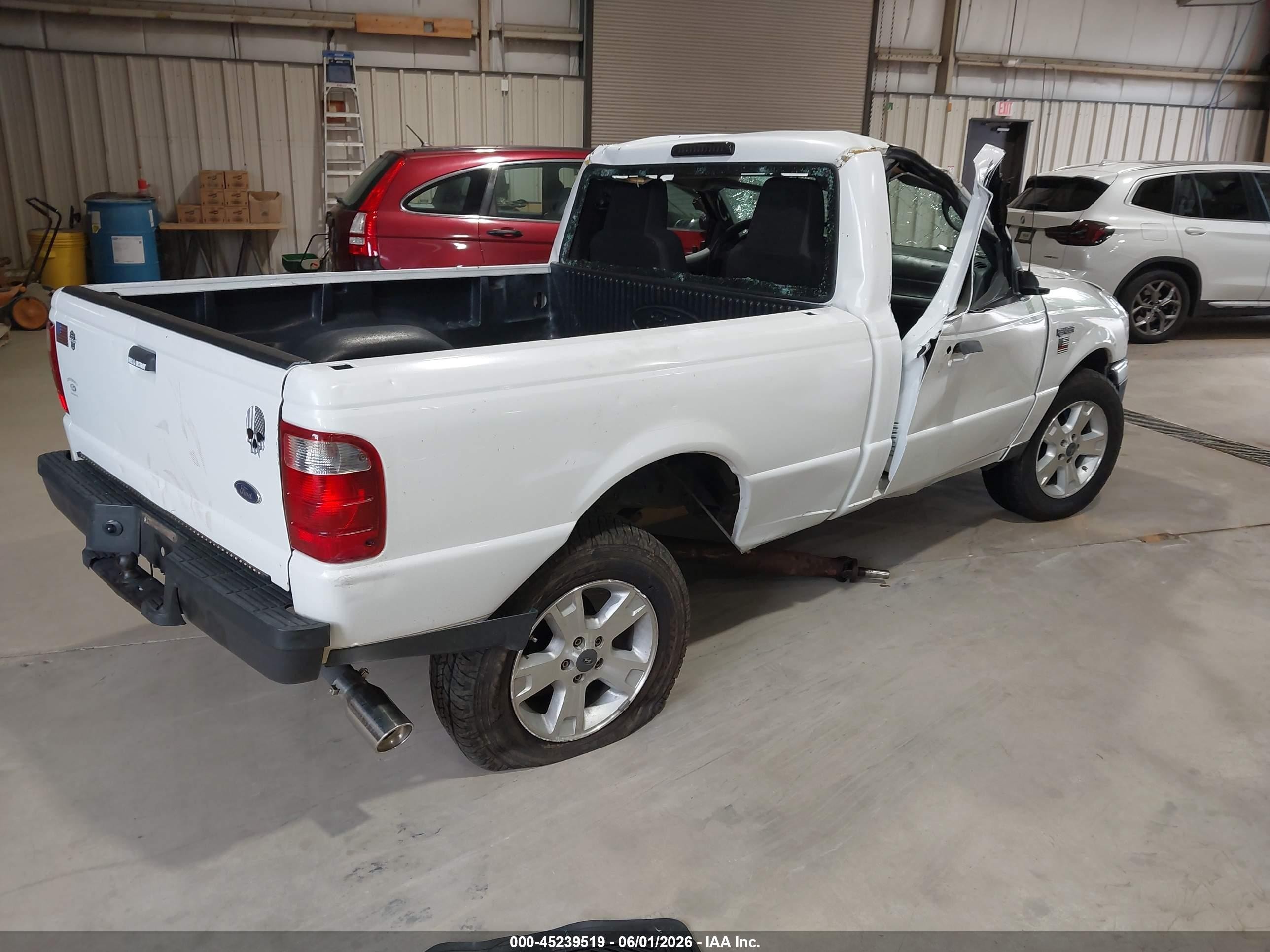 2005 Ford Ranger Edge/stx/xl/xls/xlt White vin: 1FTYR10U25PB07969
