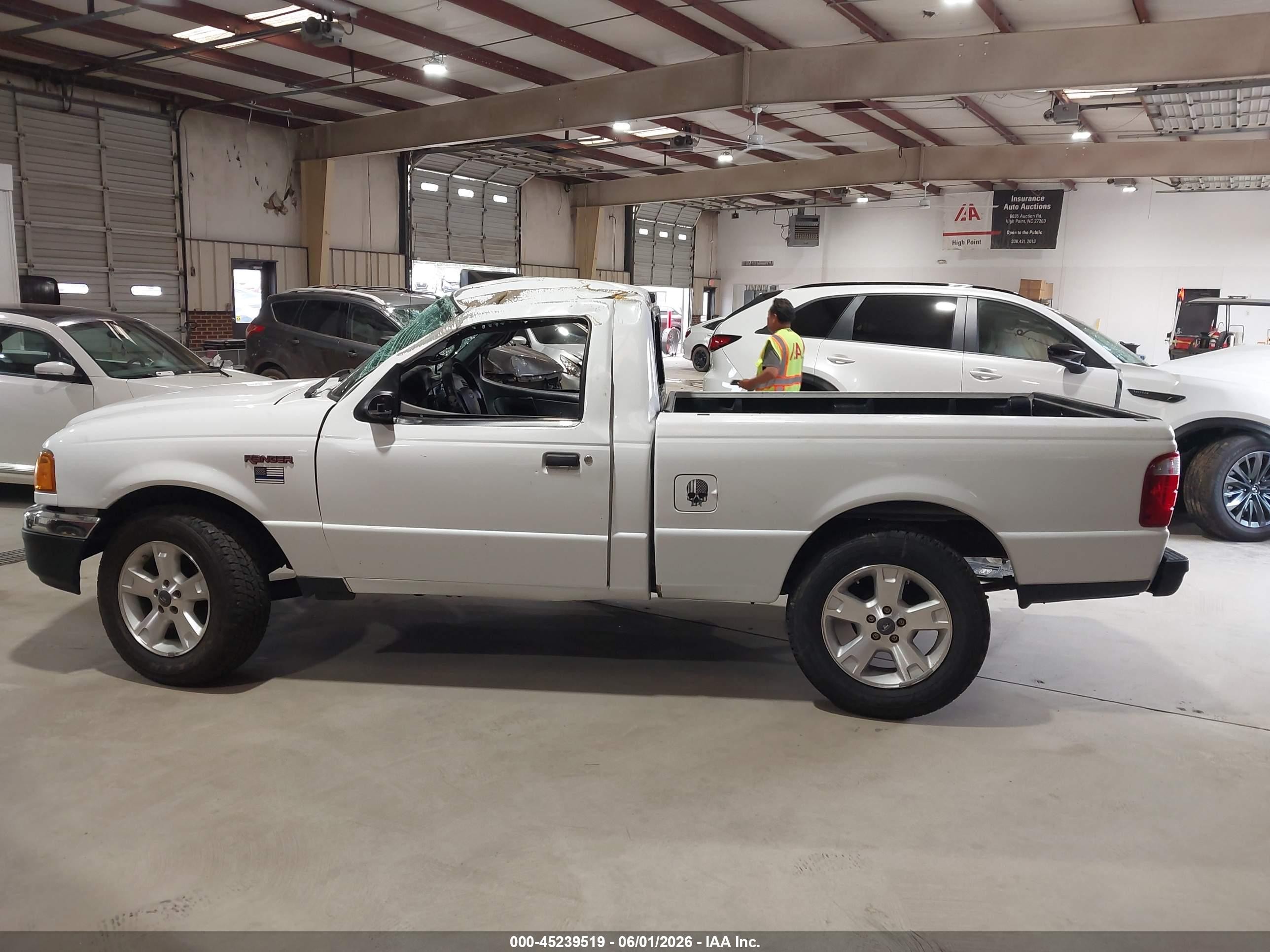 2005 Ford Ranger Edge/stx/xl/xls/xlt White vin: 1FTYR10U25PB07969