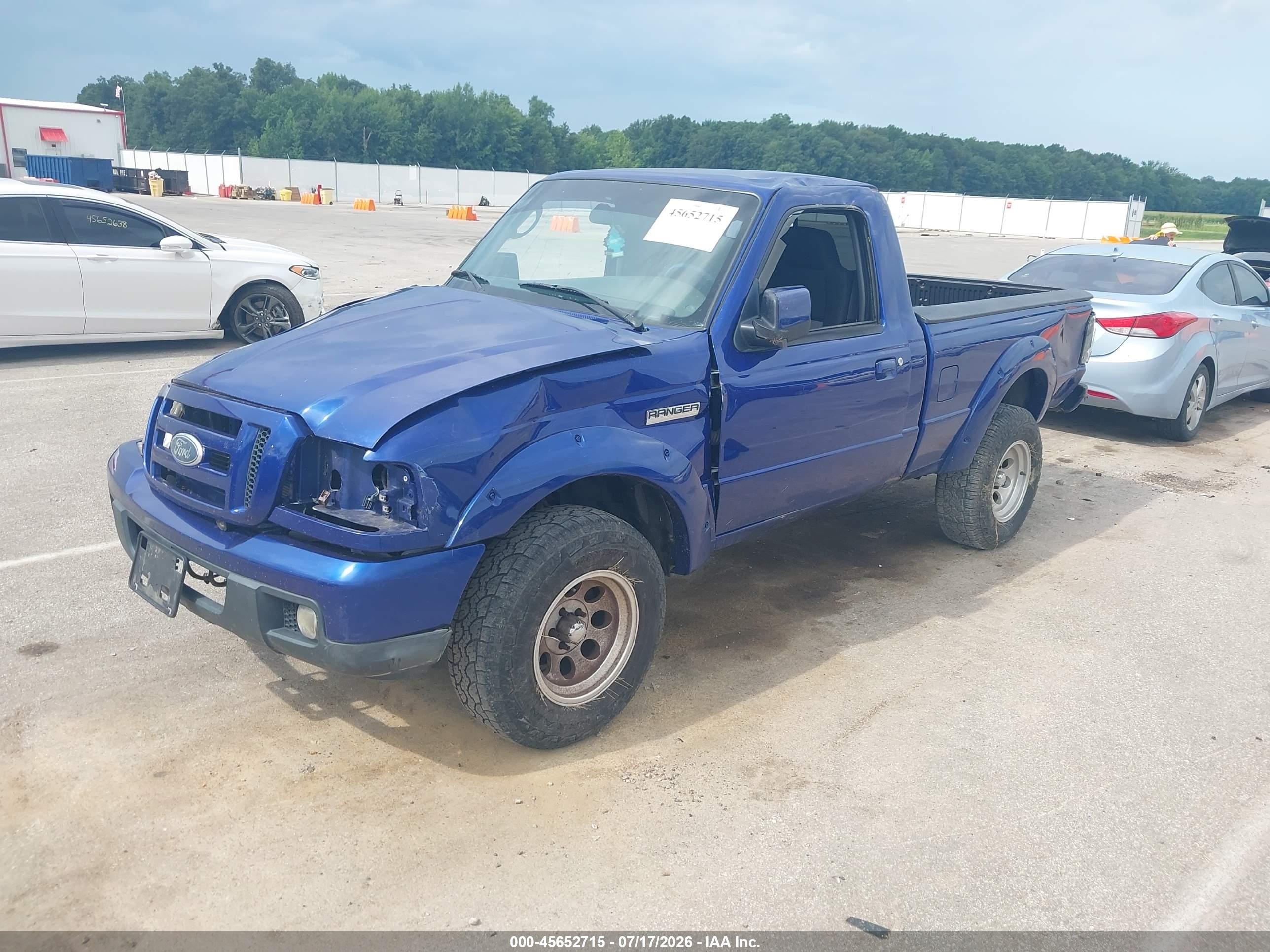 2006 Ford Ranger Sport/stx/xl/xlt Синий vin: 1FTYR10U26PA13124