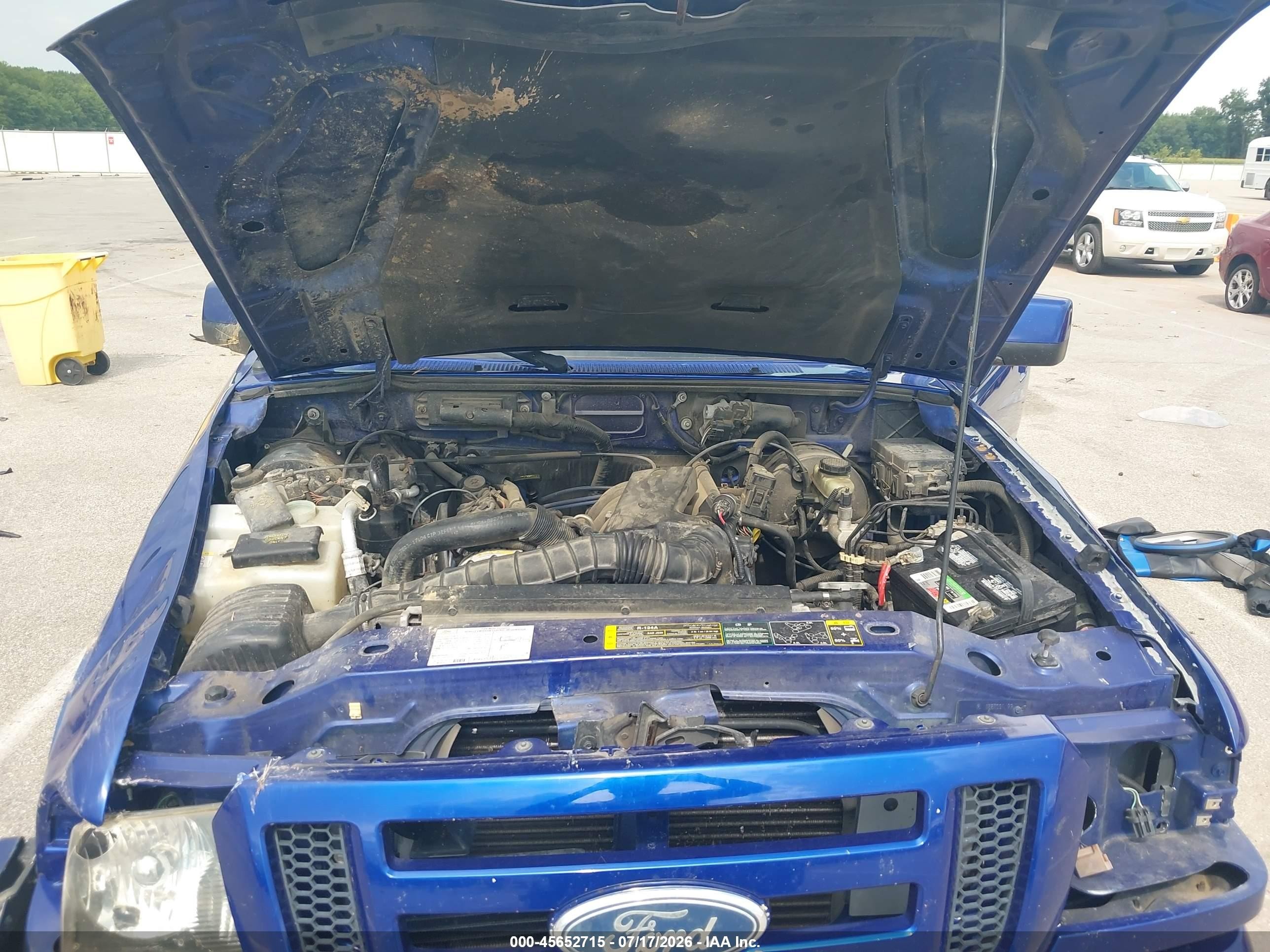 2006 Ford Ranger Sport/stx/xl/xlt Синий vin: 1FTYR10U26PA13124