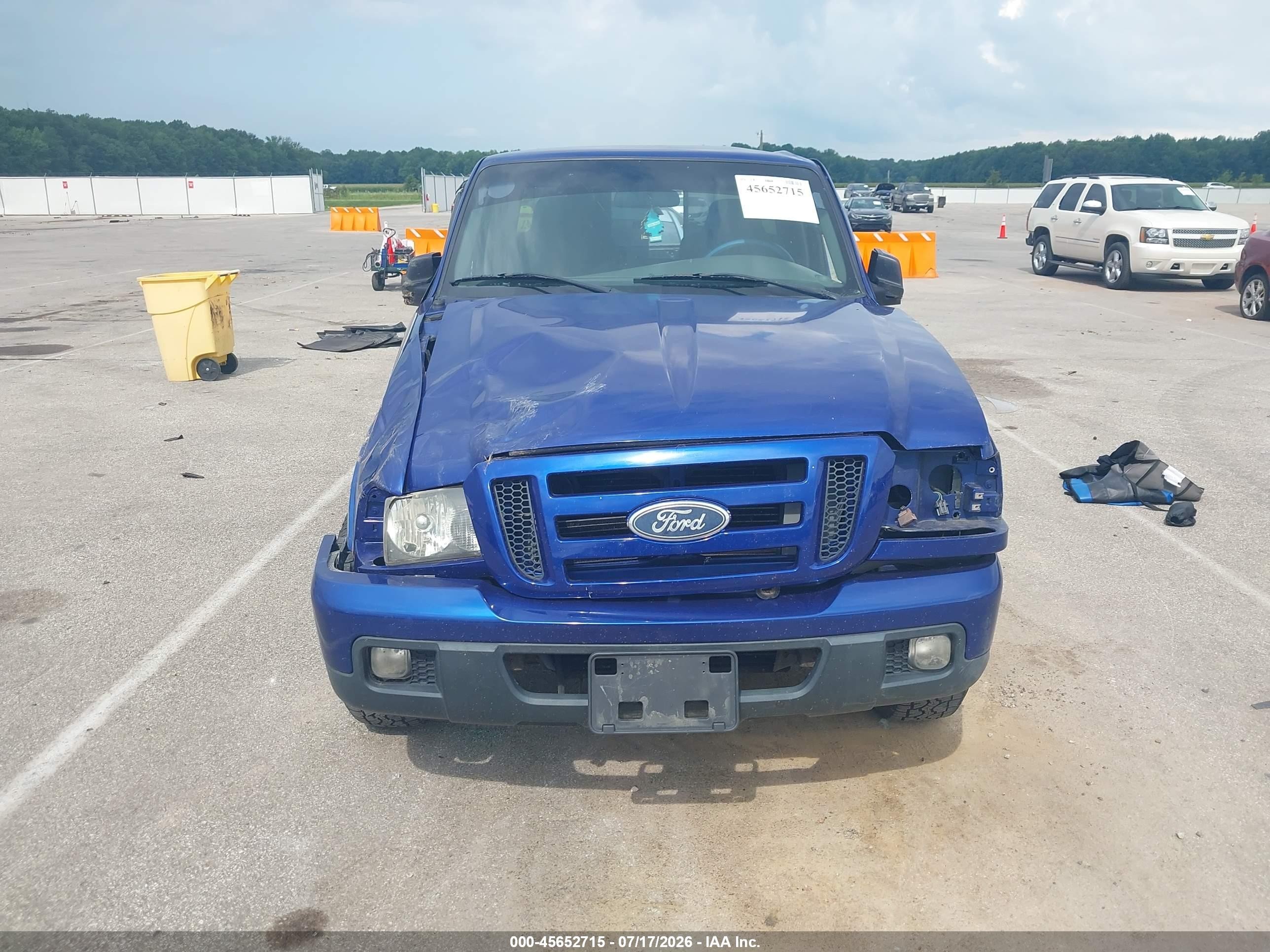 2006 Ford Ranger Sport/stx/xl/xlt Синий vin: 1FTYR10U26PA13124