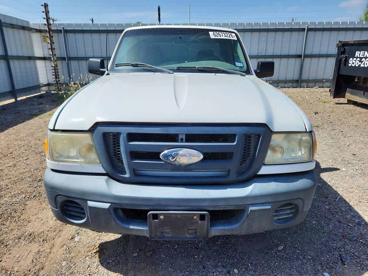 2006 Ford Ranger White vin: 1FTYR10U26PA93010
