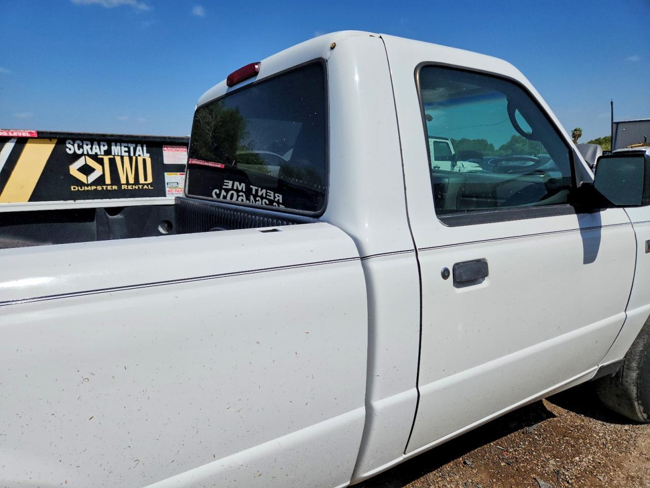 2006 Ford Ranger White vin: 1FTYR10U26PA93010