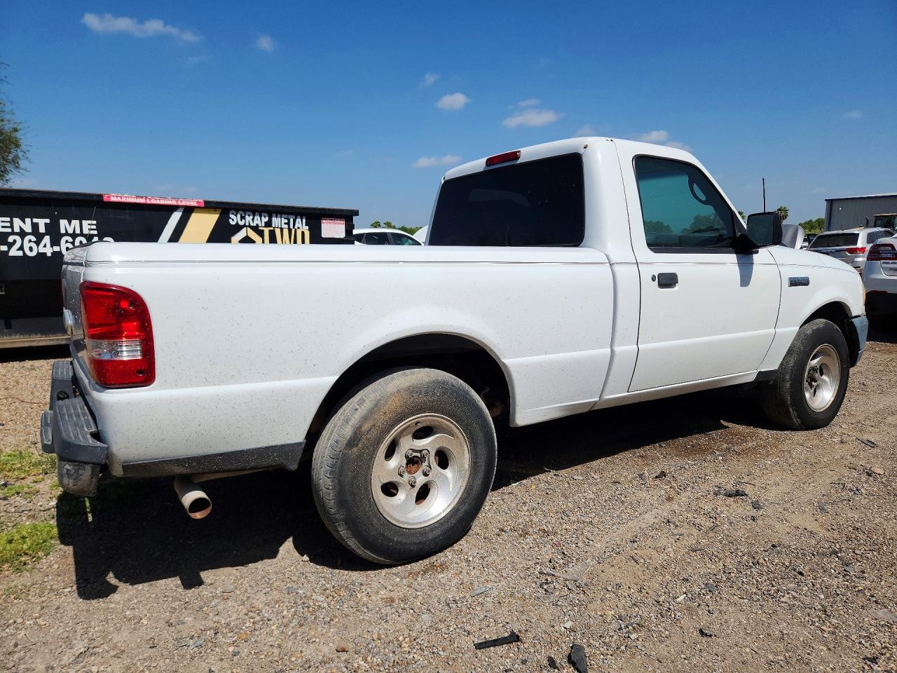 2006 Ford Ranger White vin: 1FTYR10U26PA93010