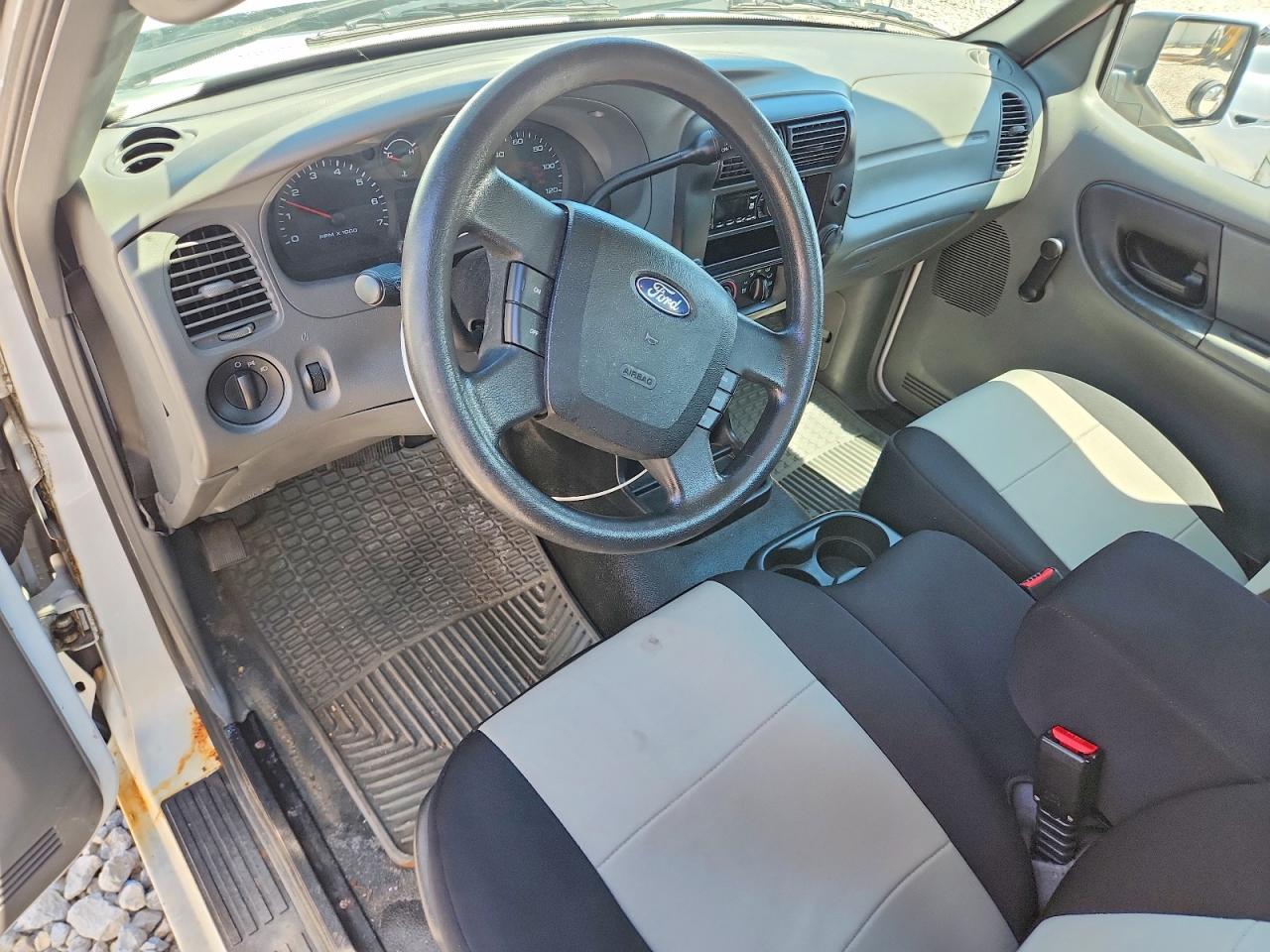 2007 Ford Ranger White vin: 1FTYR10U27PA66259