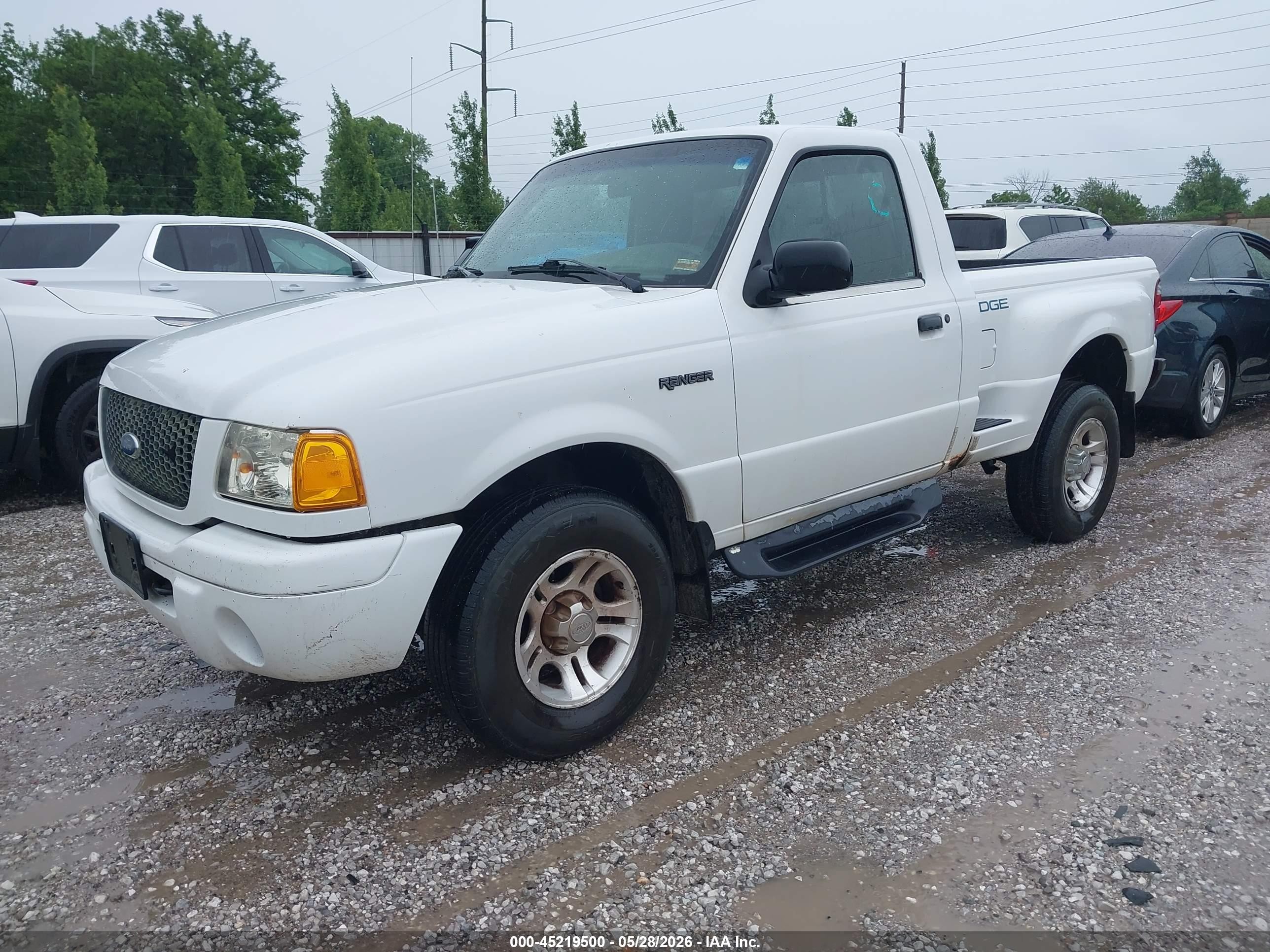 2001 Ford Ranger Edge/xl/xlt White vin: 1FTYR10U31PA63622
