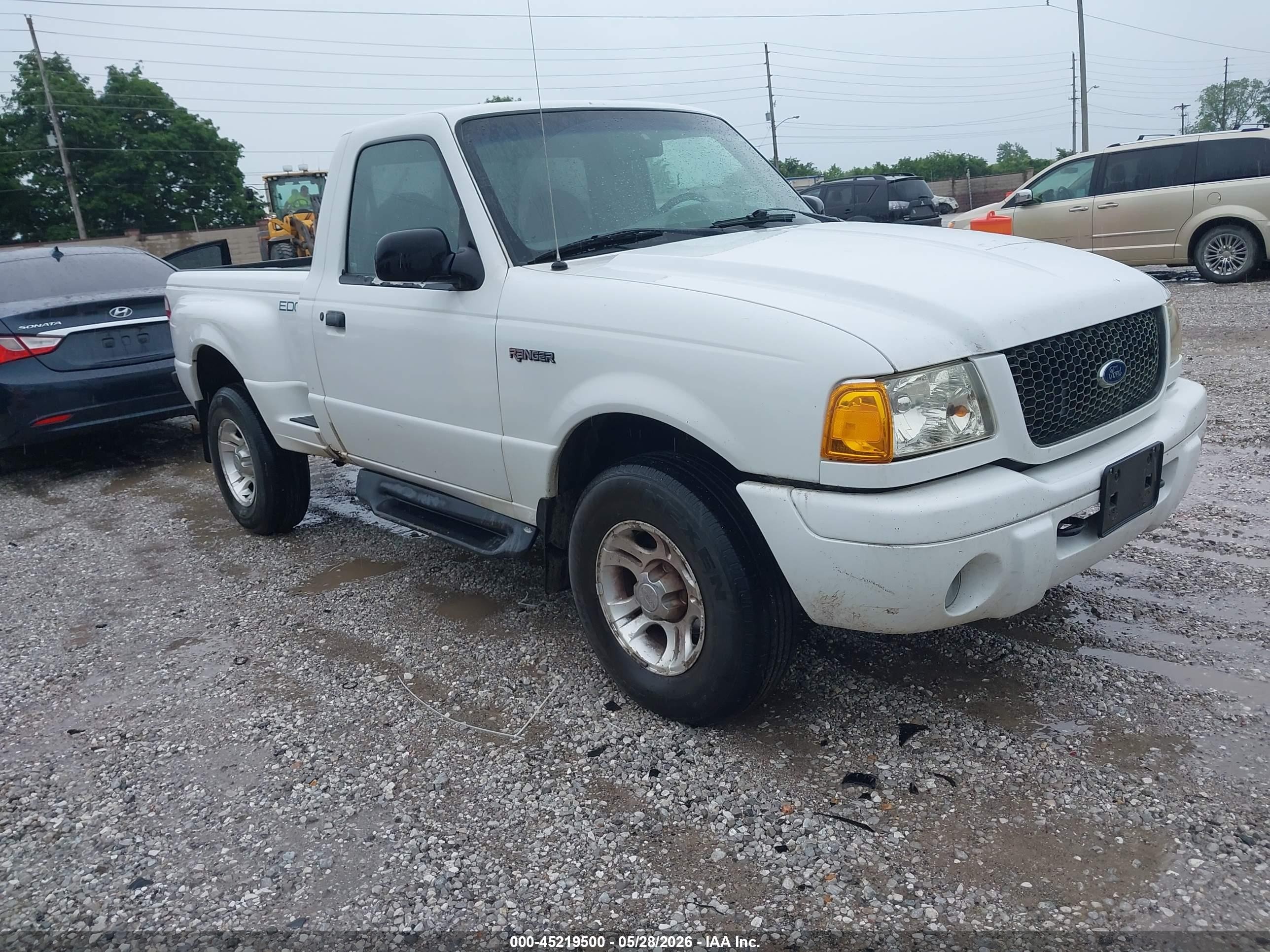 2001 Ford Ranger Edge/xl/xlt White vin: 1FTYR10U31PA63622