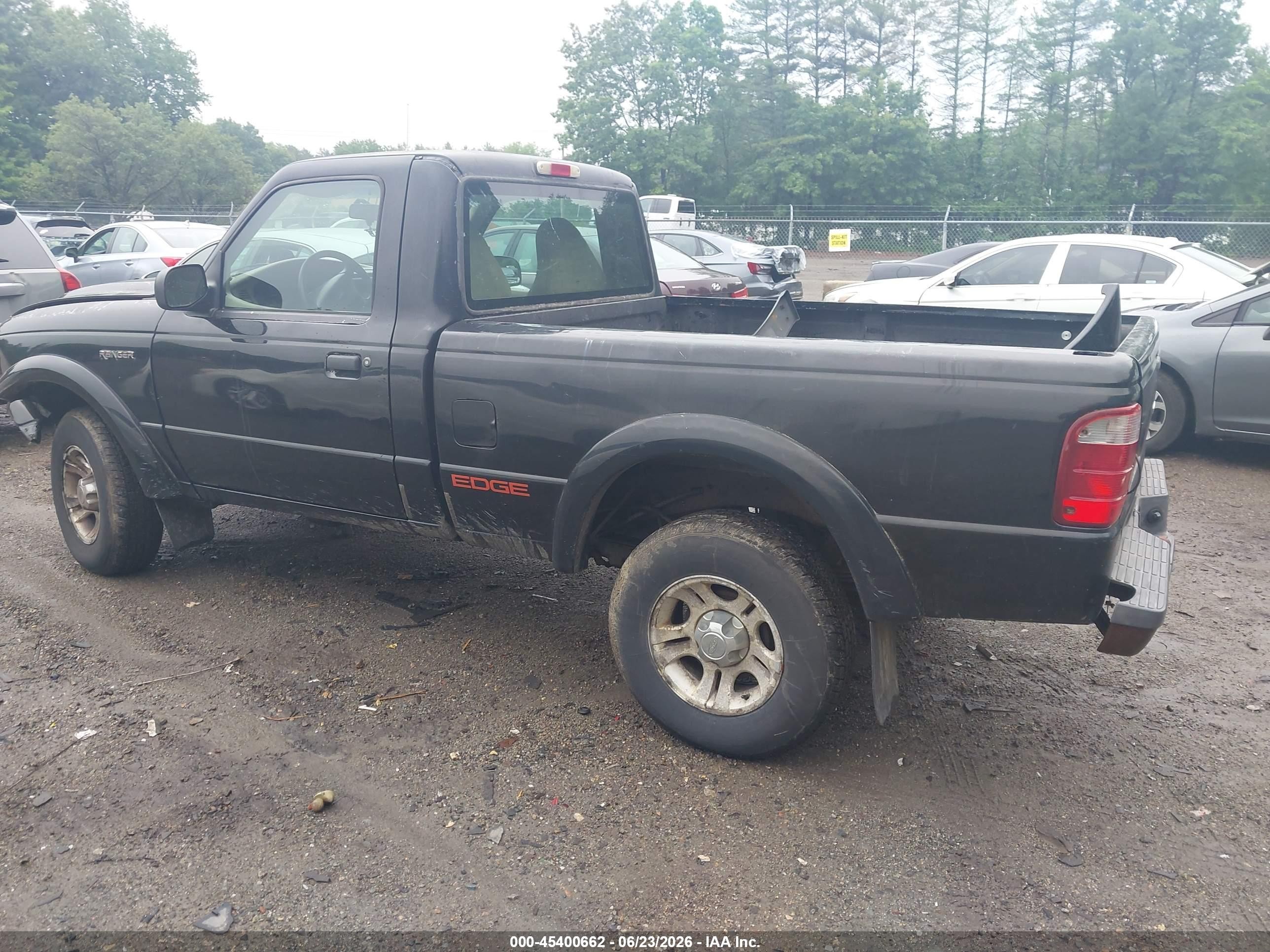 2002 Ford Ranger Edge/xl/xlt Black vin: 1FTYR10U32PA85640