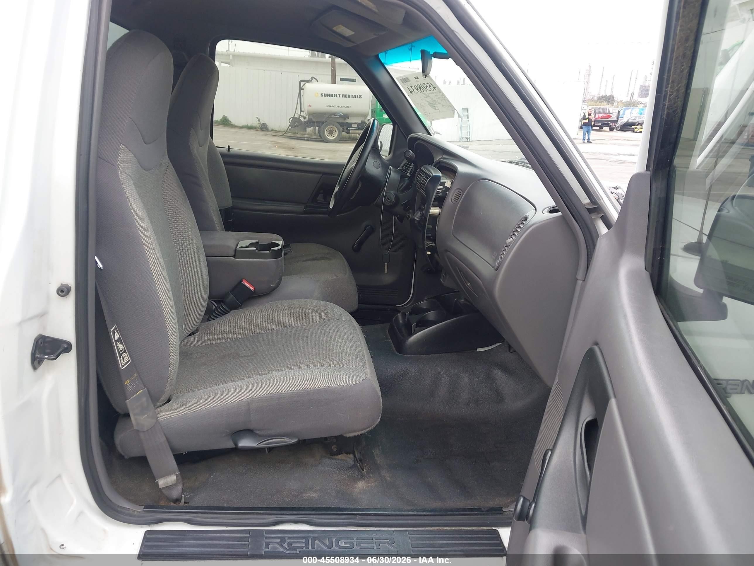 2002 Ford Ranger Edge/xl/xlt White vin: 1FTYR10U32PB60790