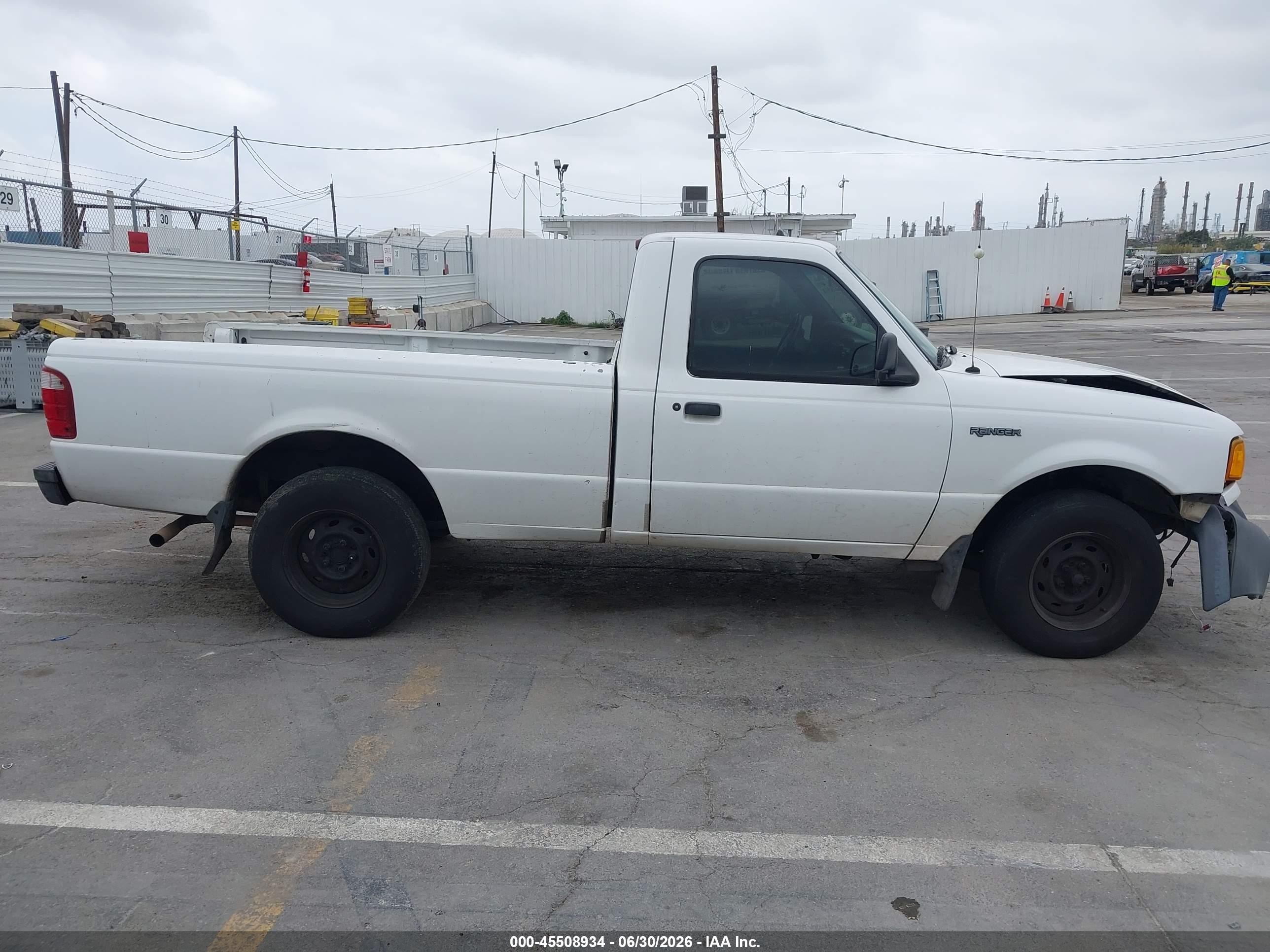2002 Ford Ranger Edge/xl/xlt White vin: 1FTYR10U32PB60790