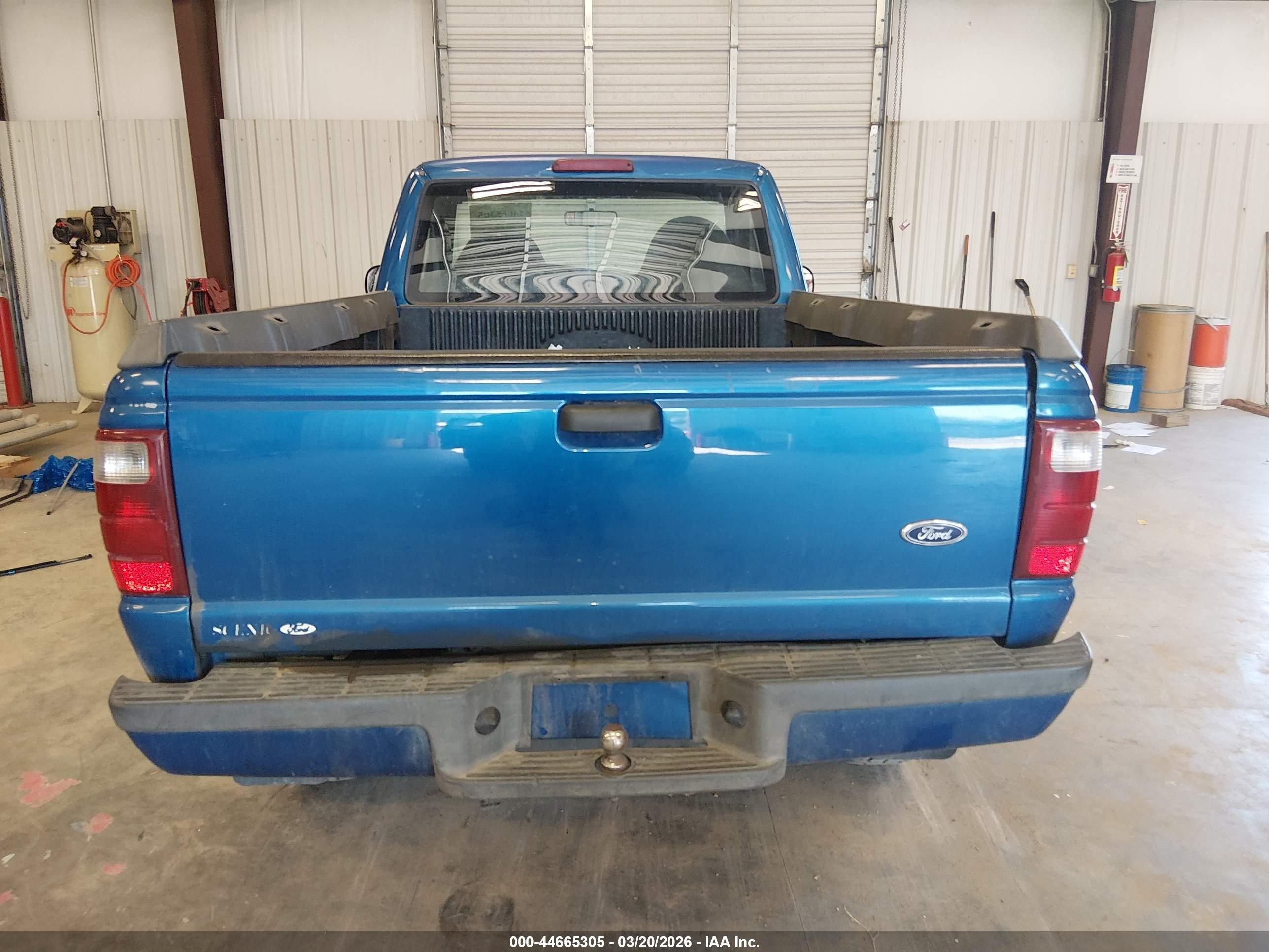 2002 Ford Ranger Edge/xl/xlt Blue vin: 1FTYR10U32TA20536
