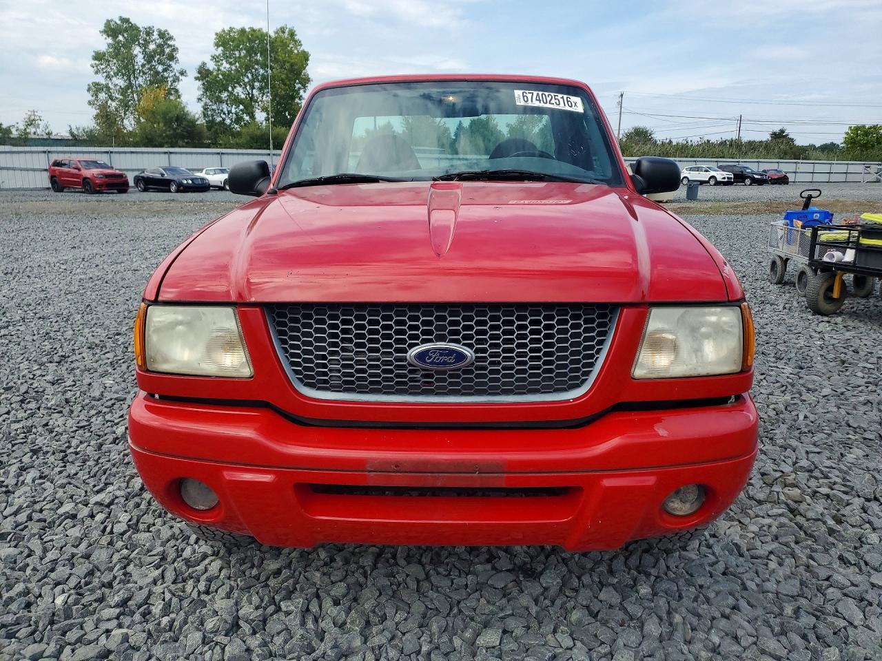 2003 Ford Ranger Красный vin: 1FTYR10U33PB52304