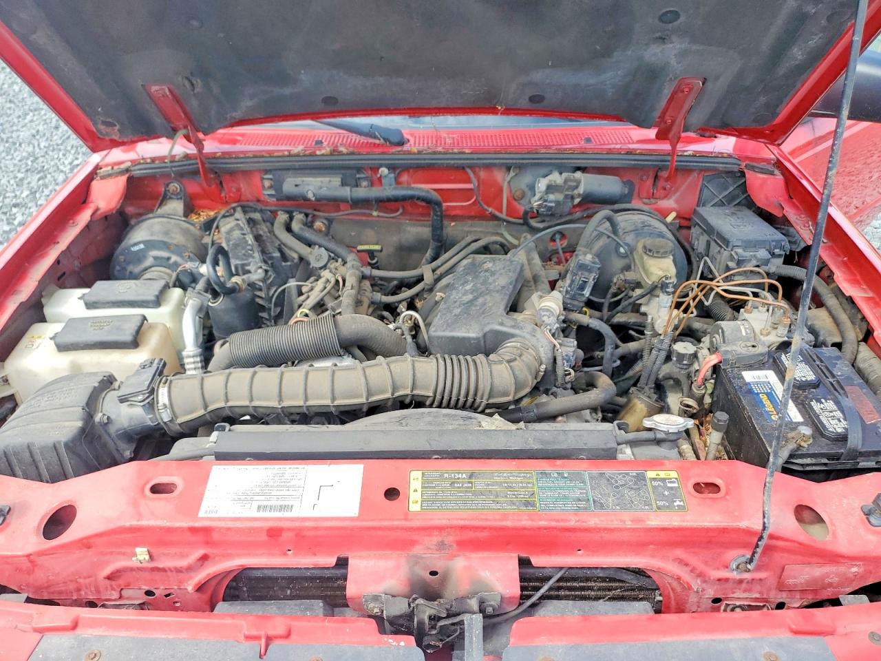 2003 Ford Ranger Красный vin: 1FTYR10U33PB52304
