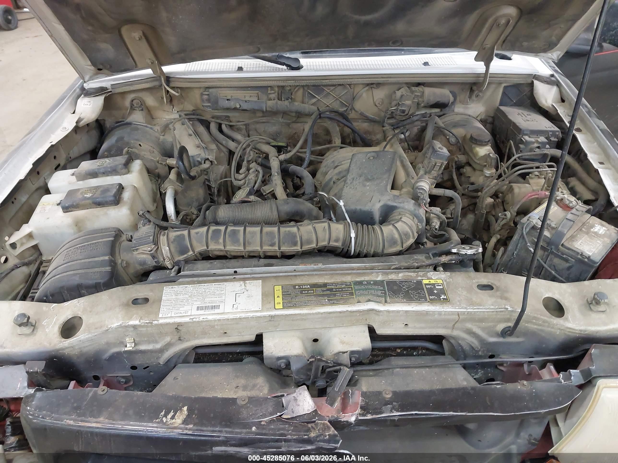 2003 Ford Ranger Edge/xl/xlt Белый vin: 1FTYR10U33TA08940