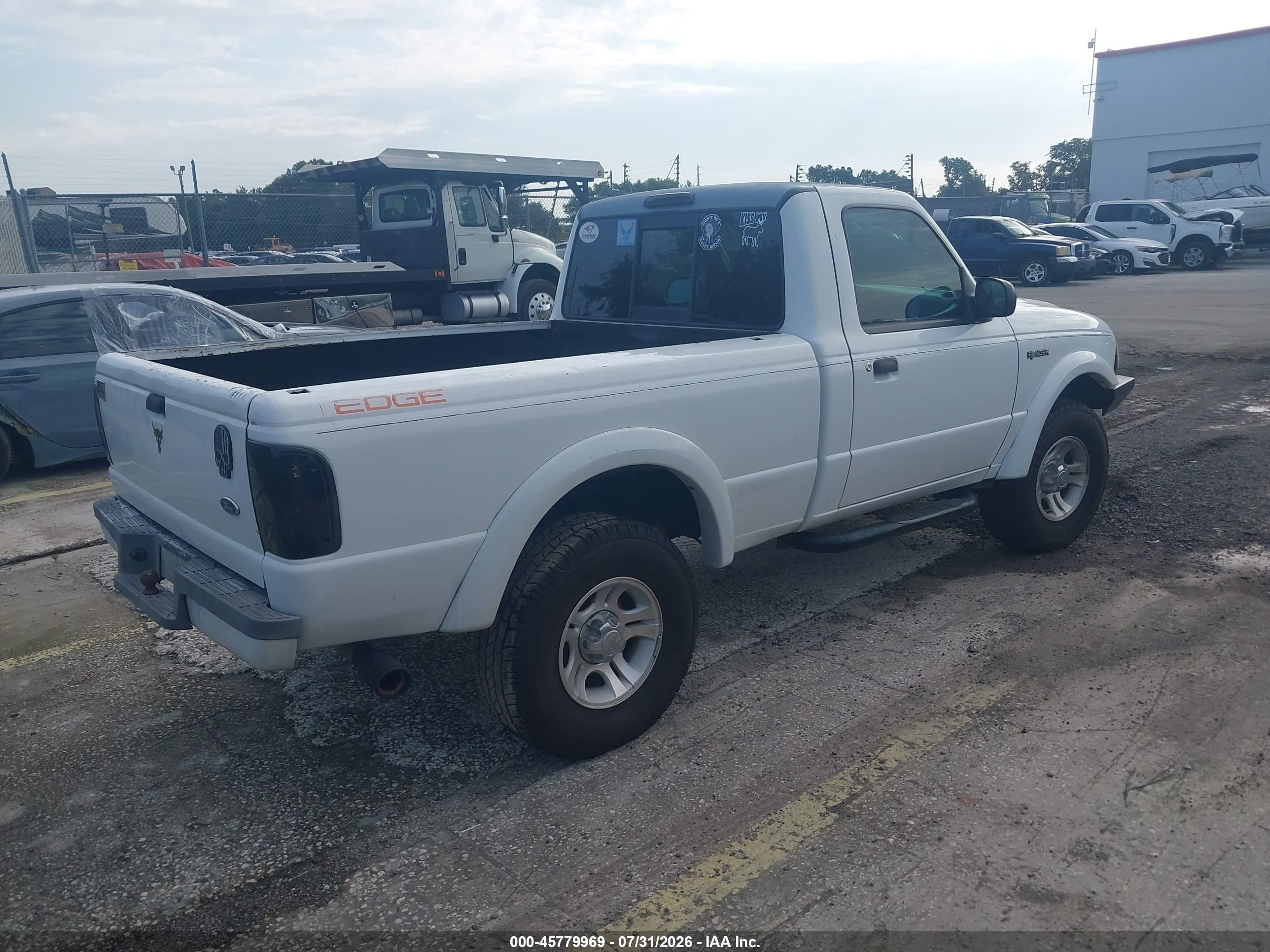 2004 Ford Ranger Edge/xl/xlt Белый vin: 1FTYR10U34PA89318