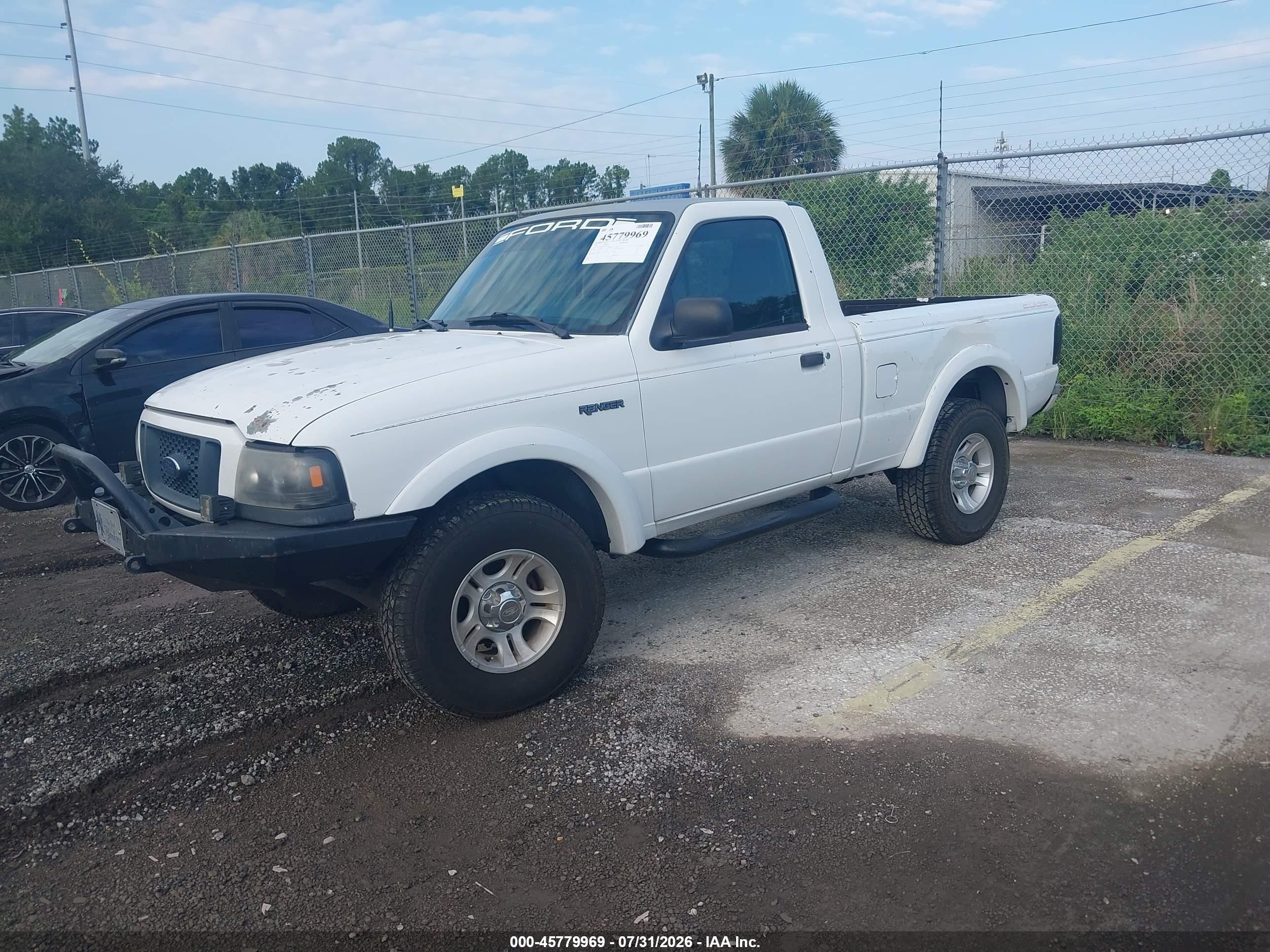 2004 Ford Ranger Edge/xl/xlt Белый vin: 1FTYR10U34PA89318
