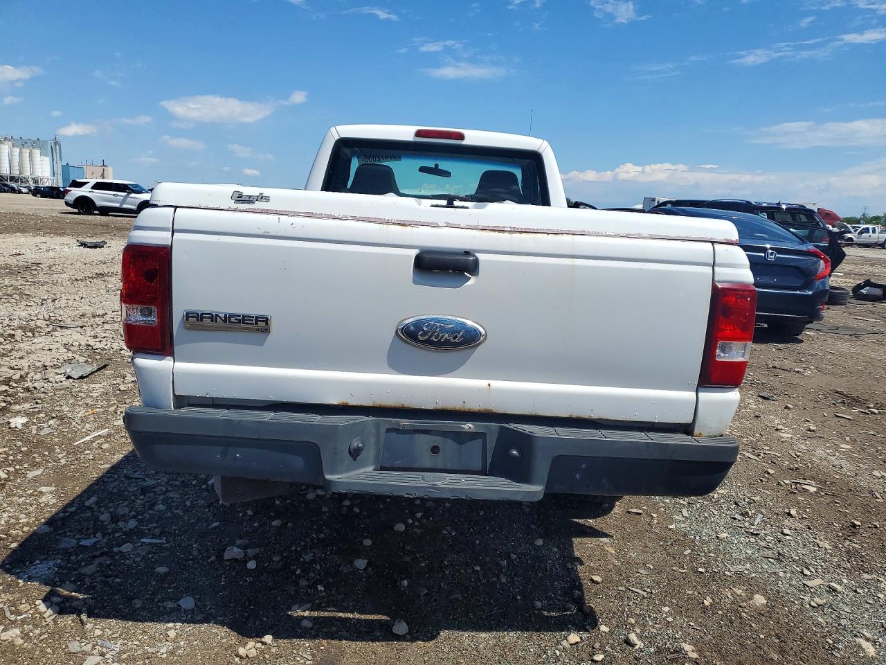 2007 Ford Ranger White vin: 1FTYR10U37PA85452