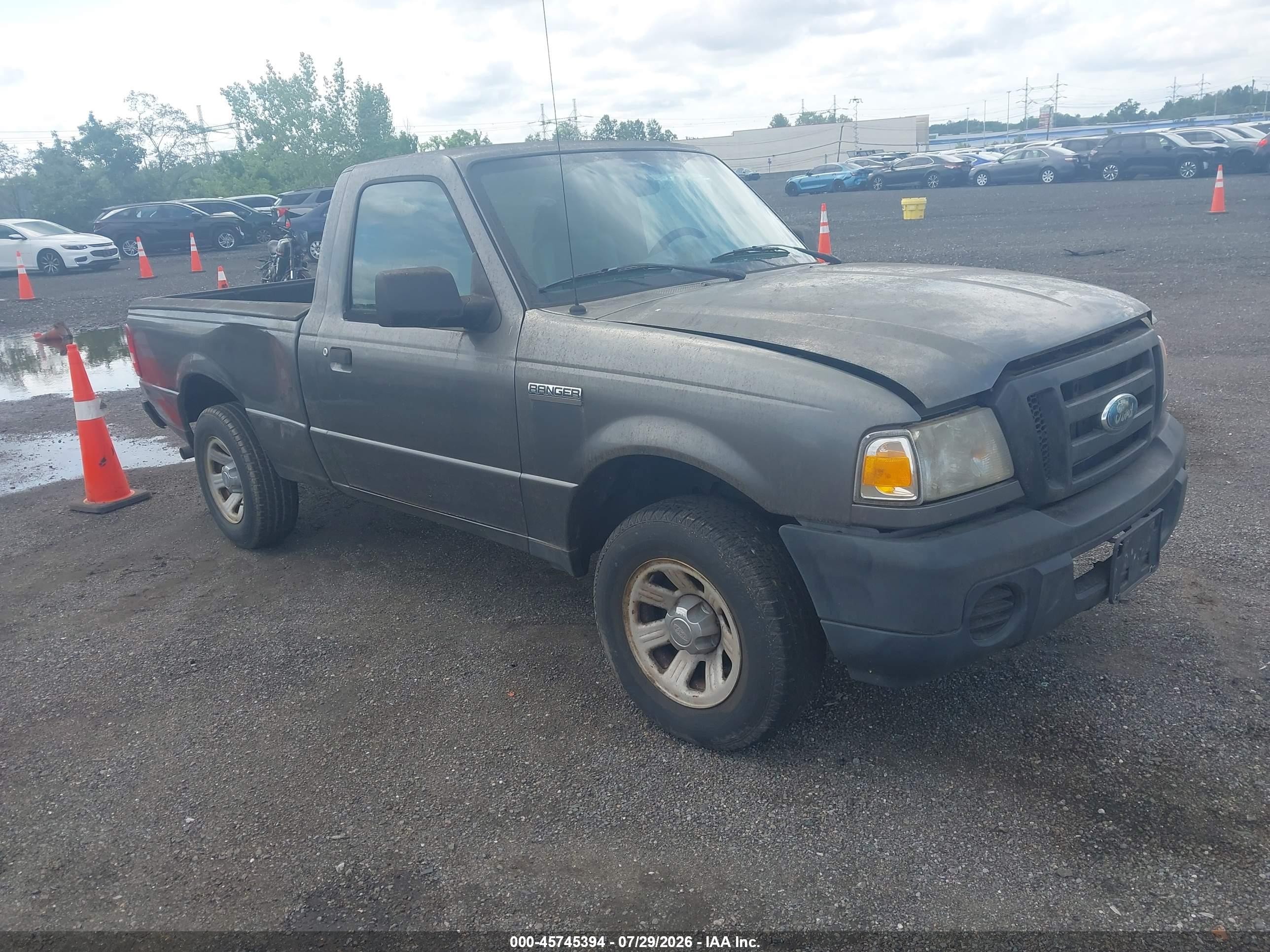 2008 Ford Ranger Sport/xl/xlt Gray vin: 1FTYR10U38PA19694