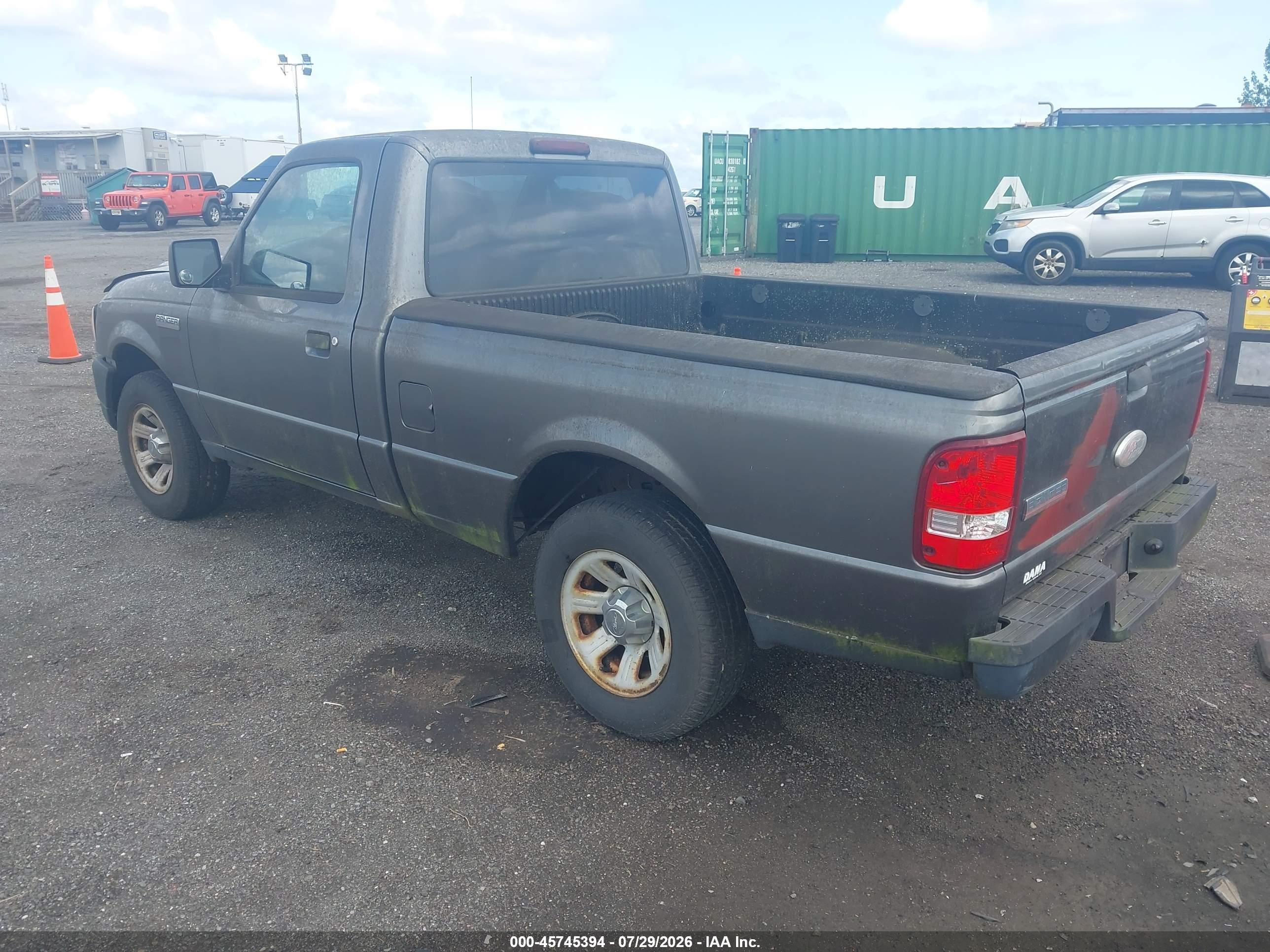 2008 Ford Ranger Sport/xl/xlt Gray vin: 1FTYR10U38PA19694