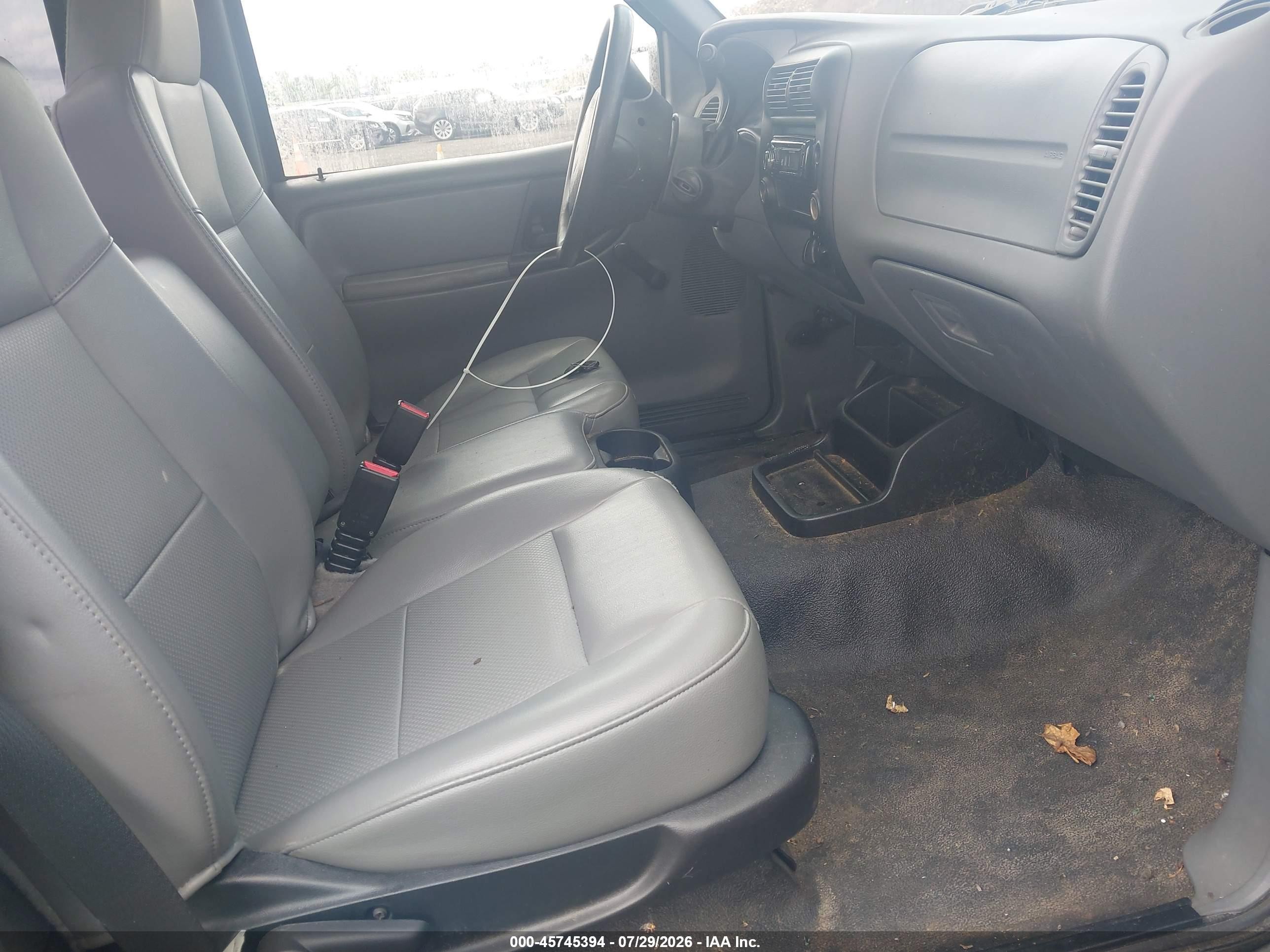 2008 Ford Ranger Sport/xl/xlt Gray vin: 1FTYR10U38PA19694