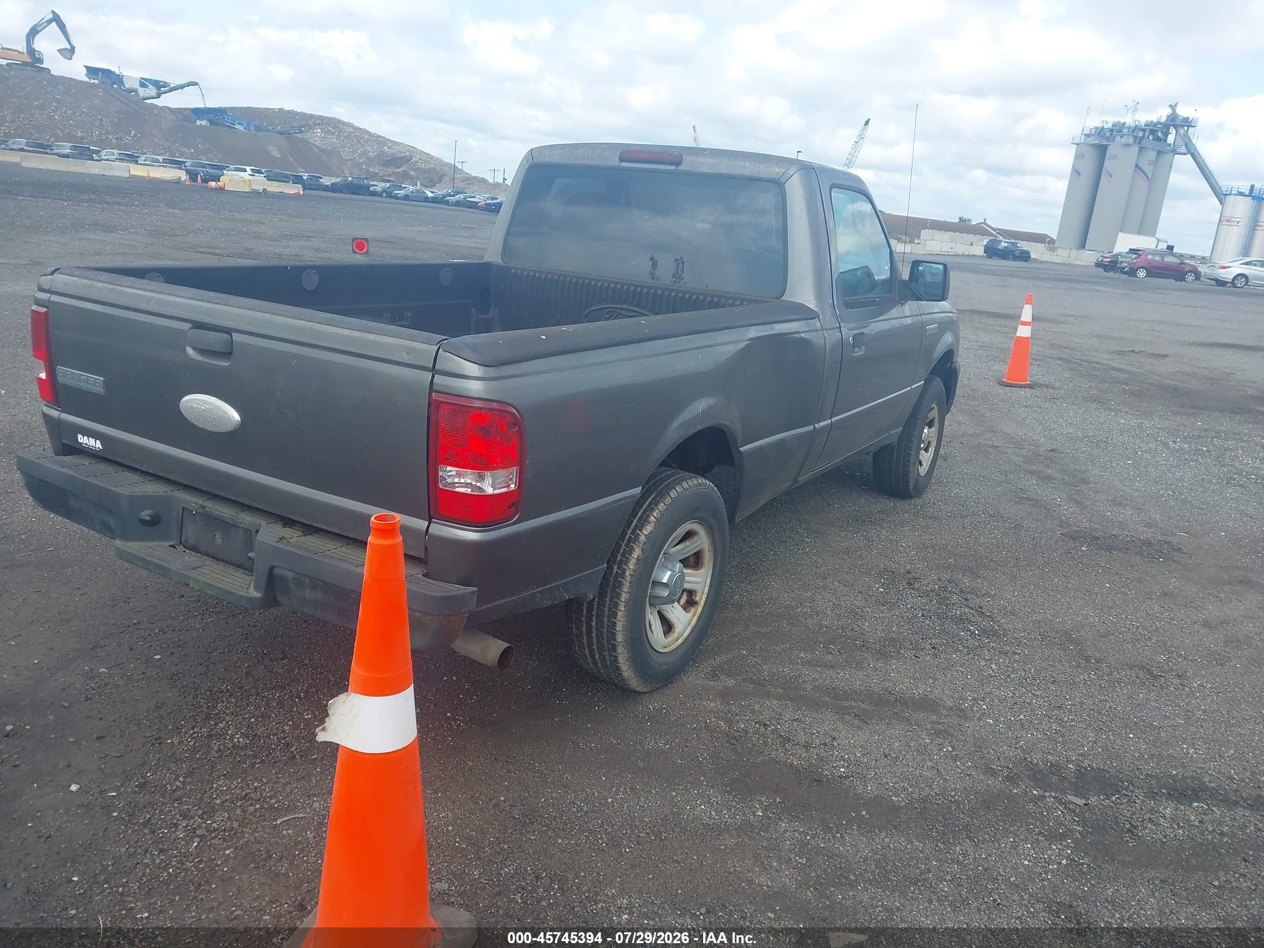 2008 Ford Ranger Sport/xl/xlt Gray vin: 1FTYR10U38PA19694