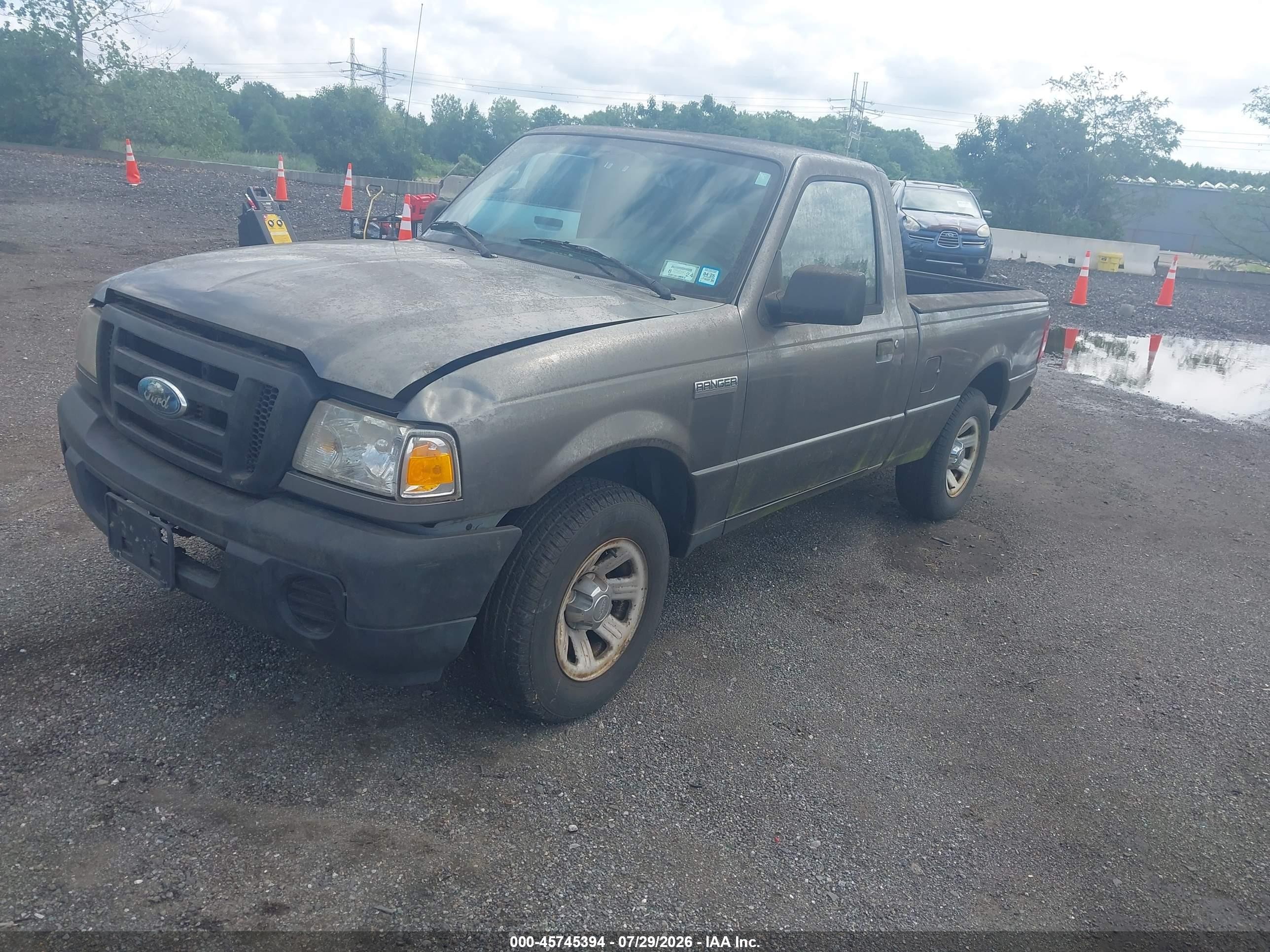 2008 Ford Ranger Sport/xl/xlt Gray vin: 1FTYR10U38PA19694