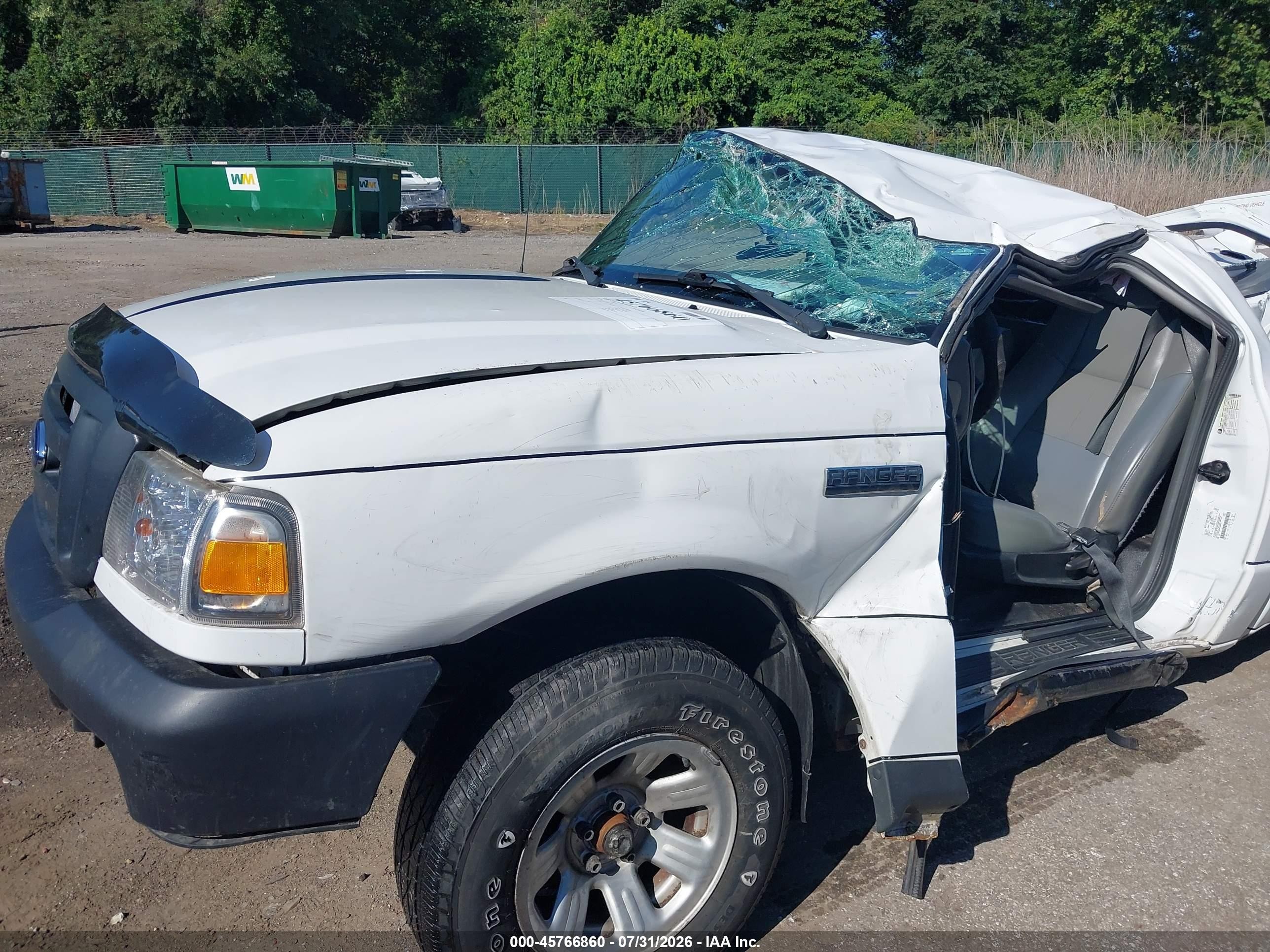 2008 Ford Ranger Sport/xl/xlt Белый vin: 1FTYR10U38PA28752