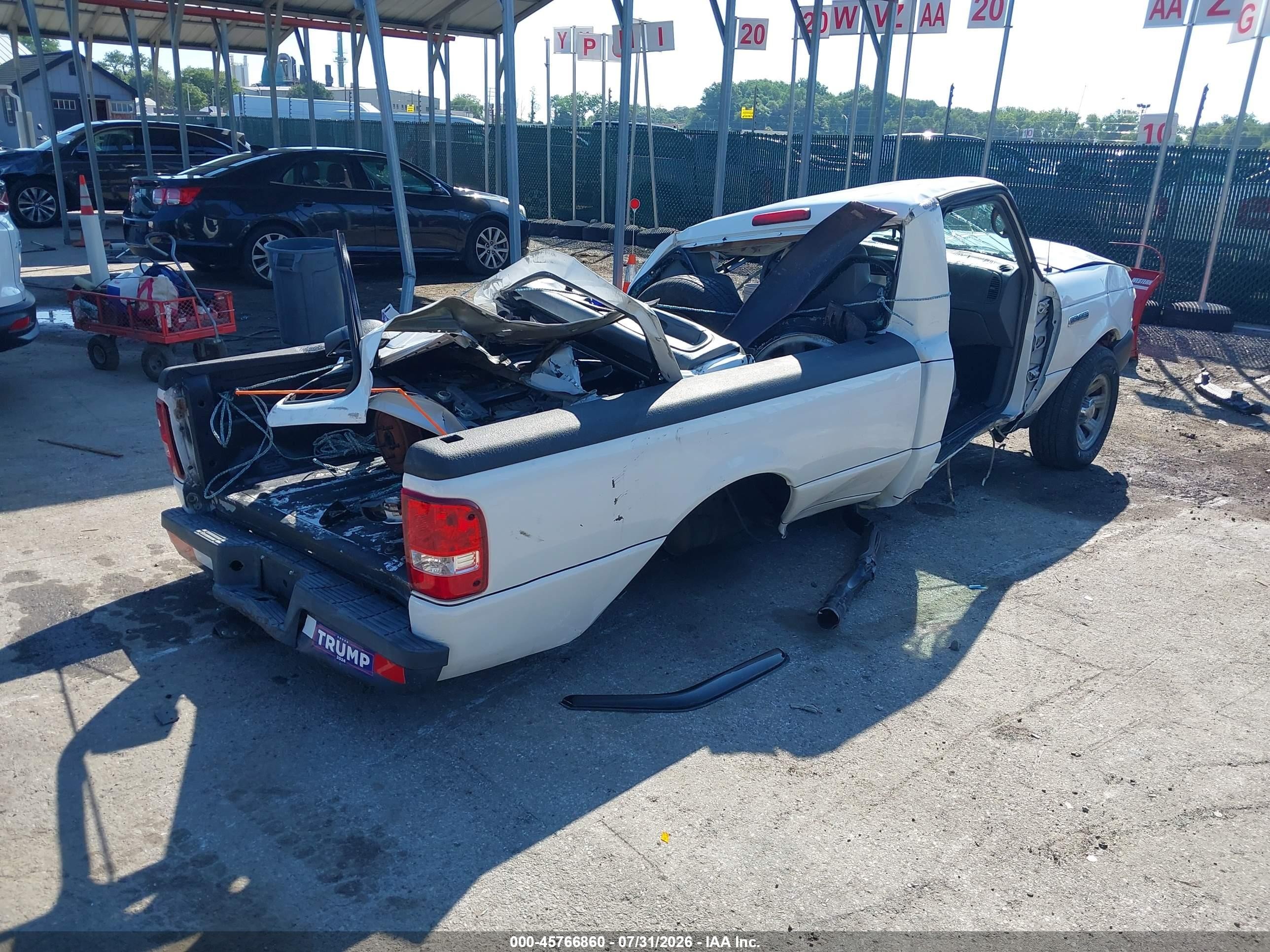 2008 Ford Ranger Sport/xl/xlt Белый vin: 1FTYR10U38PA28752