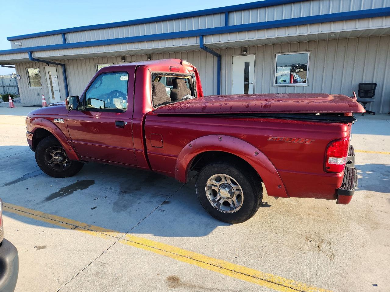 2008 Ford Ranger Red vin: 1FTYR10U38PA78678