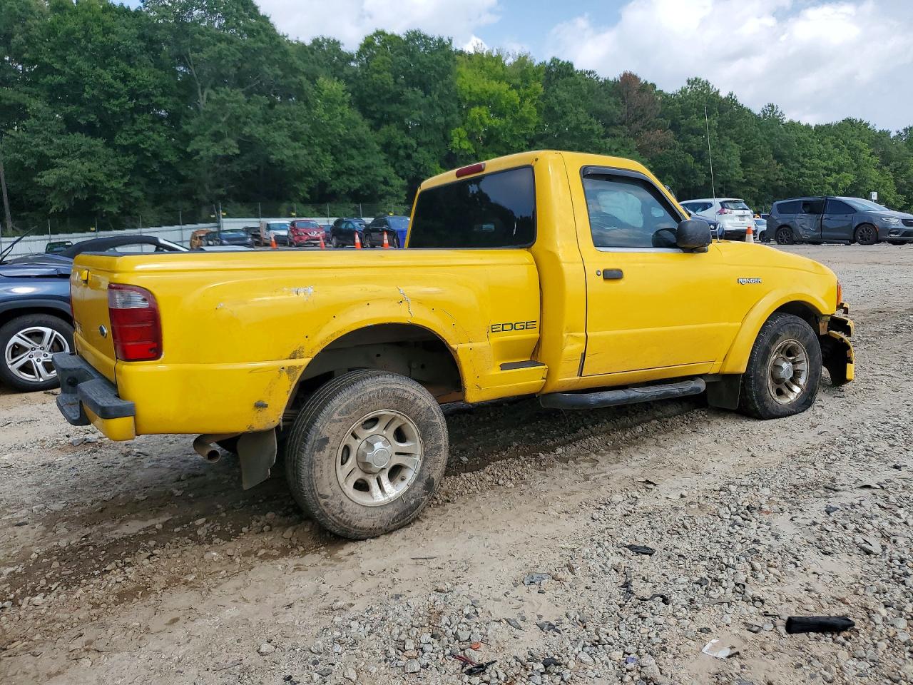 2001 Ford Ranger Yellow vin: 1FTYR10U41PB61218