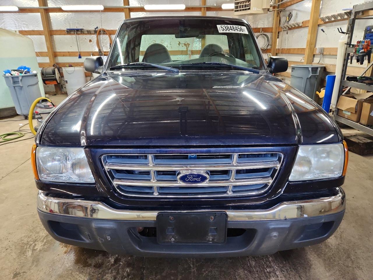 2001 Ford Ranger Blue vin: 1FTYR10U41PB74891