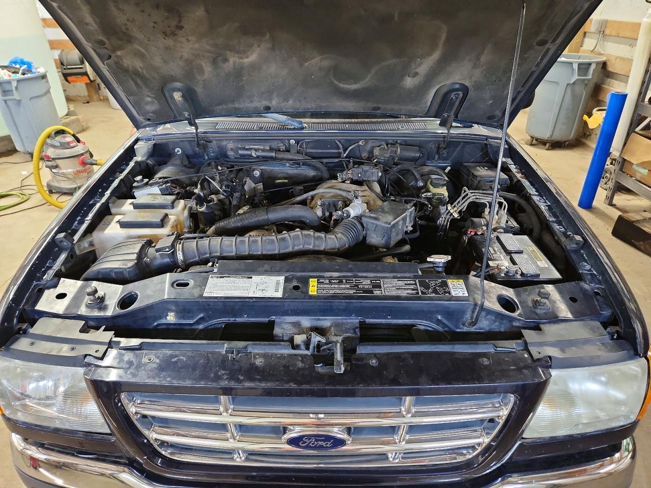 2001 Ford Ranger Blue vin: 1FTYR10U41PB74891
