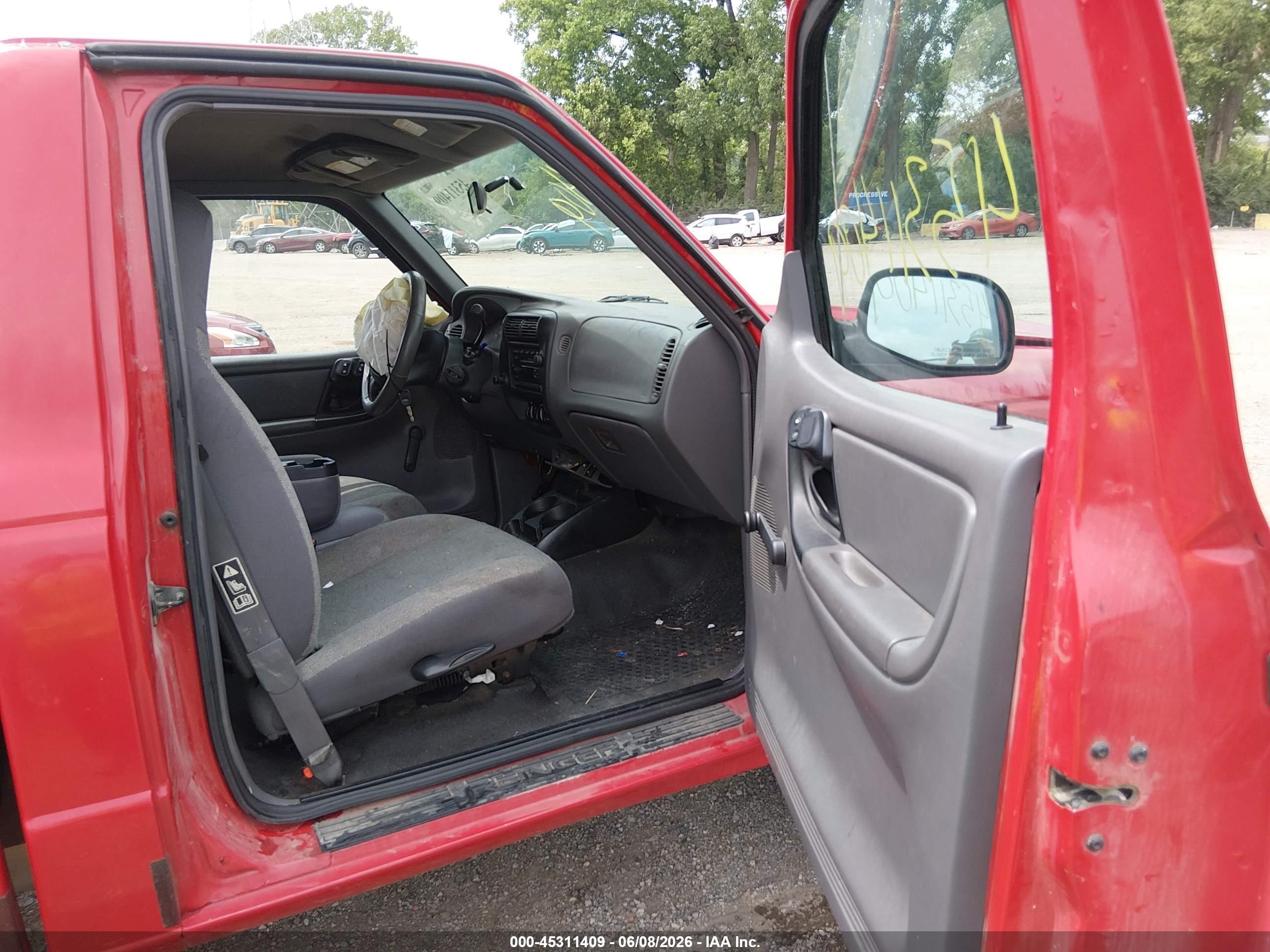 2002 Ford Ranger Edge/xl/xlt Красный vin: 1FTYR10U42PB44761
