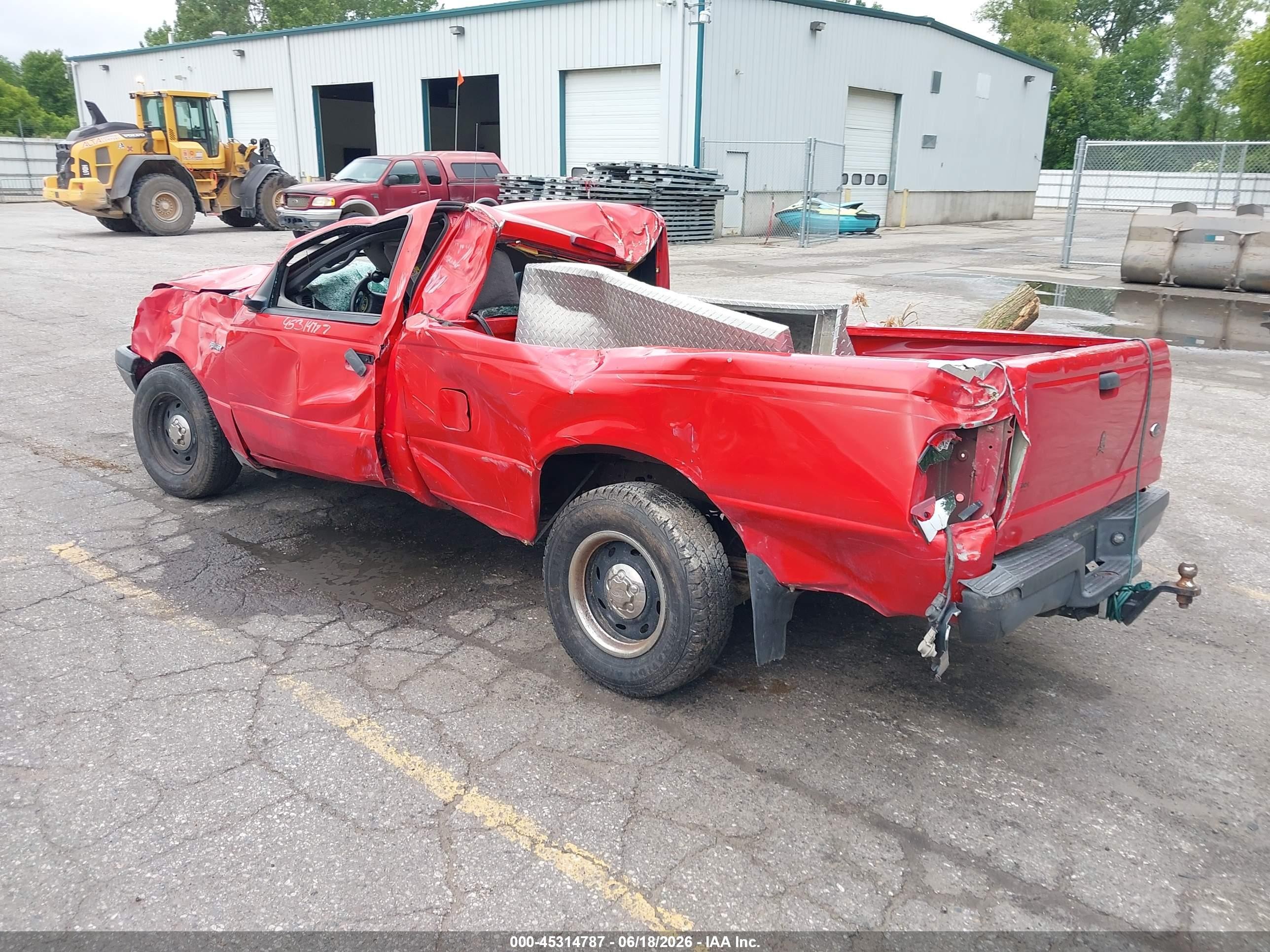 2003 Ford Ranger Edge/xl/xlt Red vin: 1FTYR10U43PB23331
