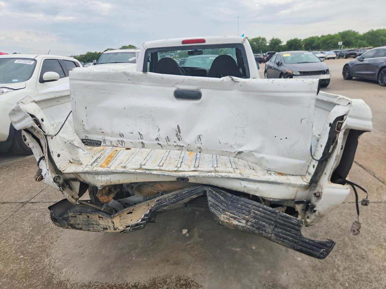 2003 Ford Ranger White vin: 1FTYR10U43PB45376