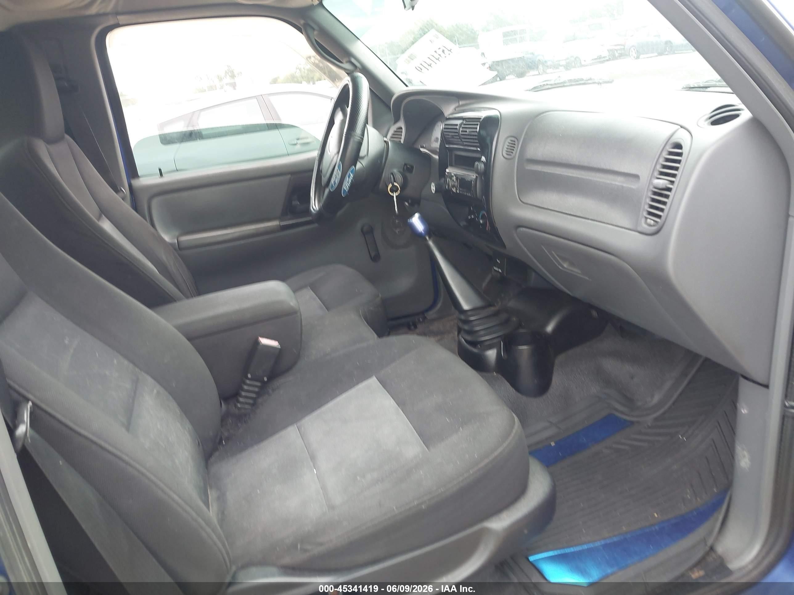 2004 Ford Ranger Edge/xl/xlt Blue vin: 1FTYR10U44PB09785