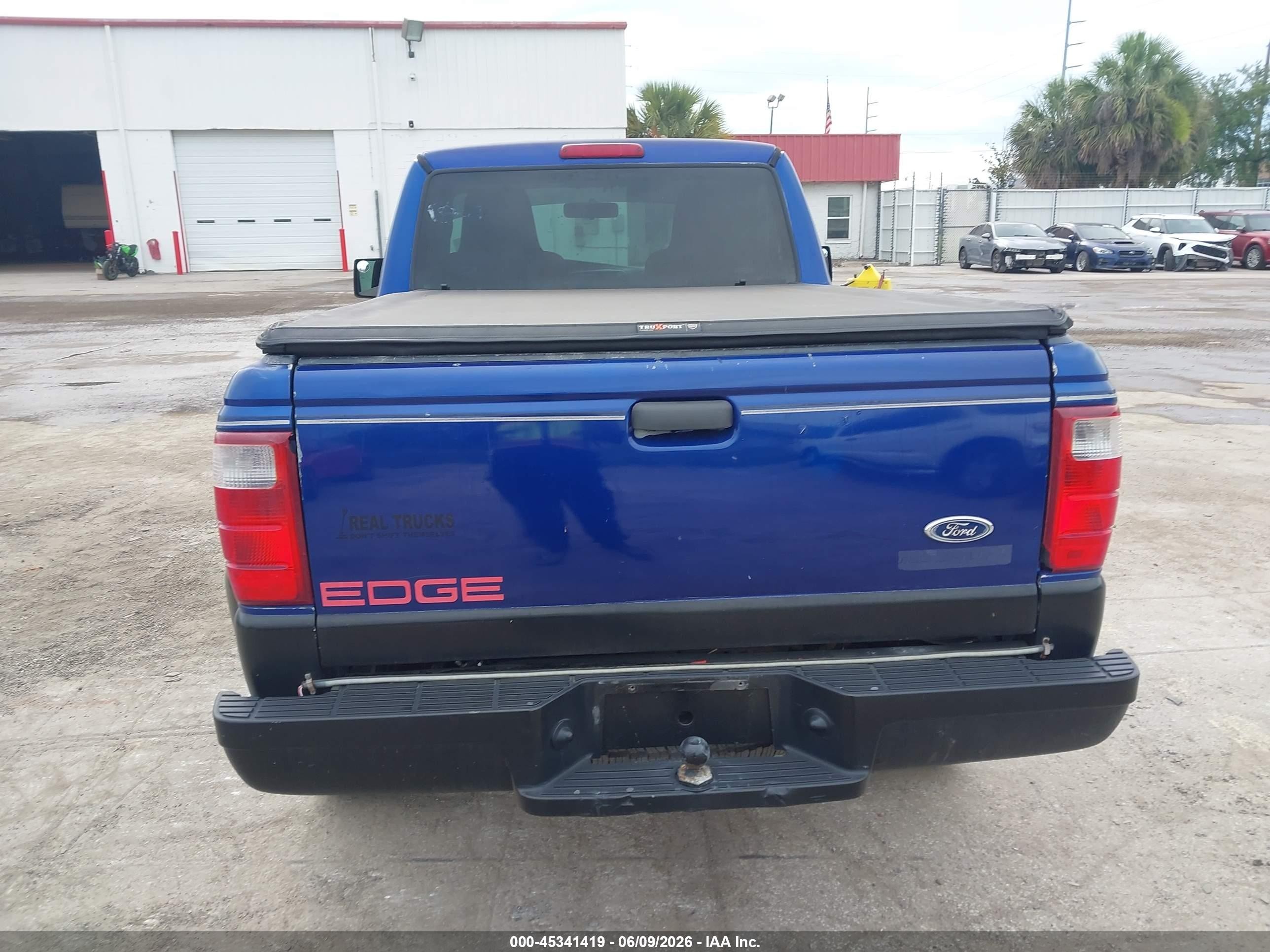 2004 Ford Ranger Edge/xl/xlt Blue vin: 1FTYR10U44PB09785