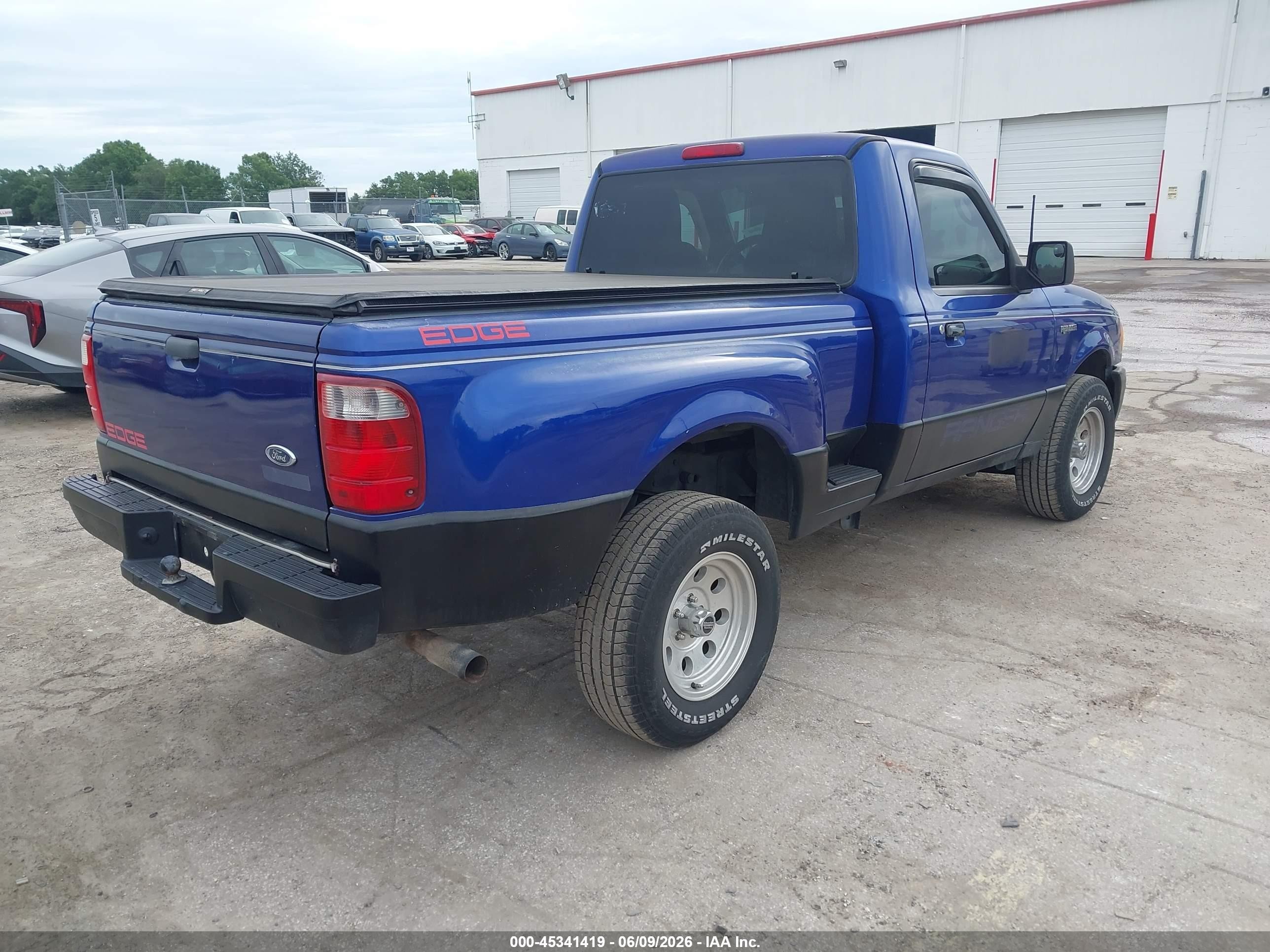 2004 Ford Ranger Edge/xl/xlt Blue vin: 1FTYR10U44PB09785