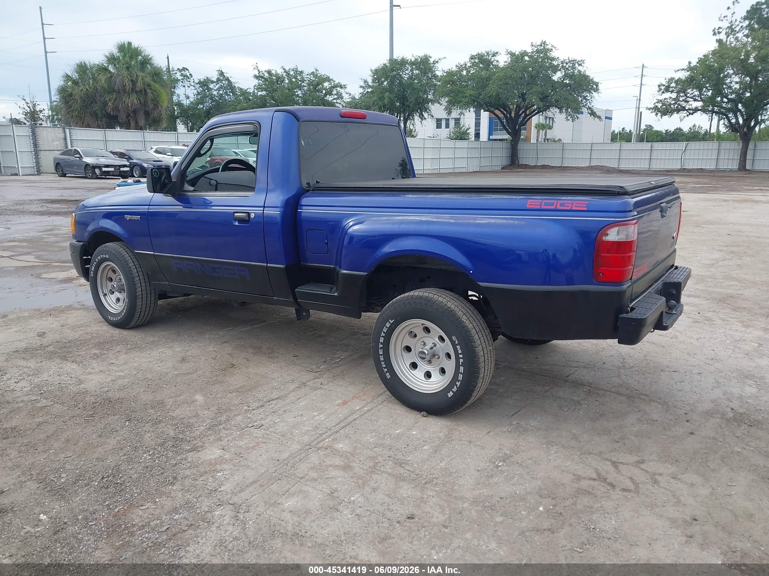 2004 Ford Ranger Edge/xl/xlt Blue vin: 1FTYR10U44PB09785