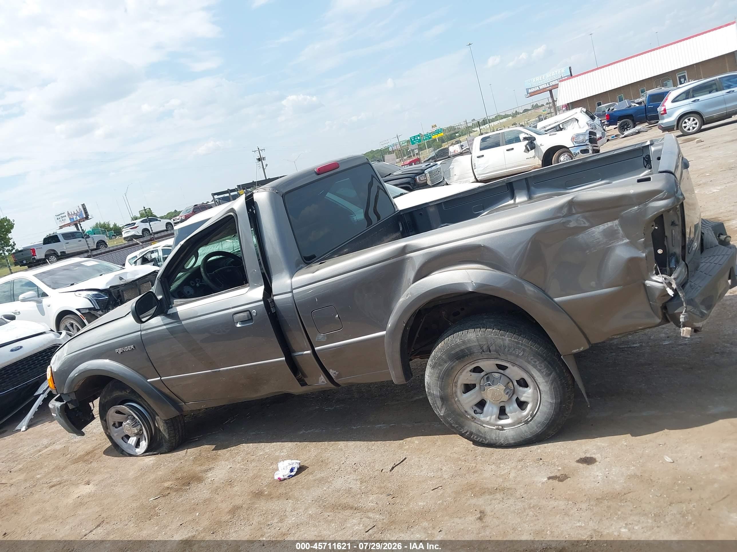 2004 Ford Ranger Edge/xl/xlt Gray vin: 1FTYR10U44PB47615