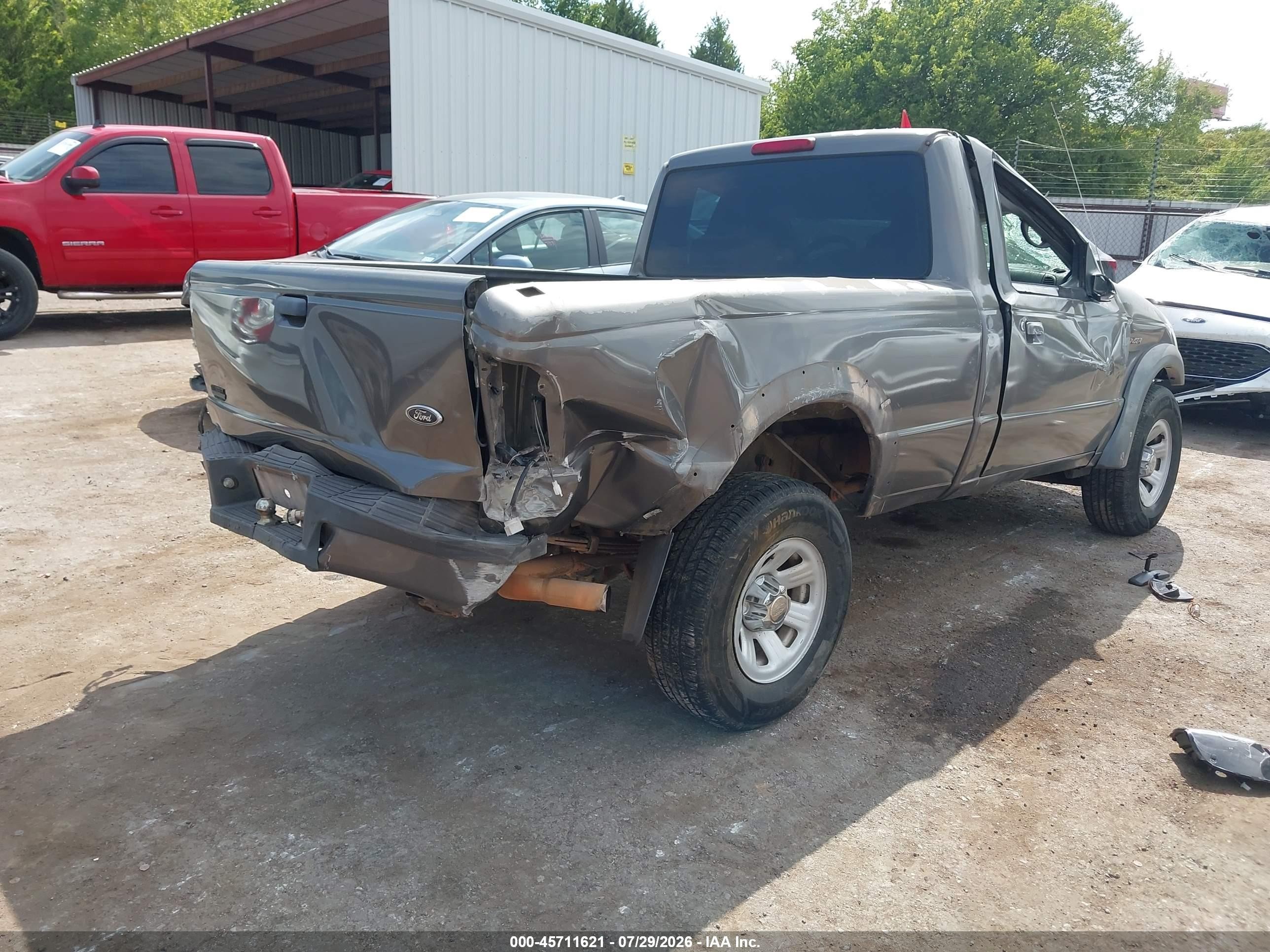 2004 Ford Ranger Edge/xl/xlt Gray vin: 1FTYR10U44PB47615