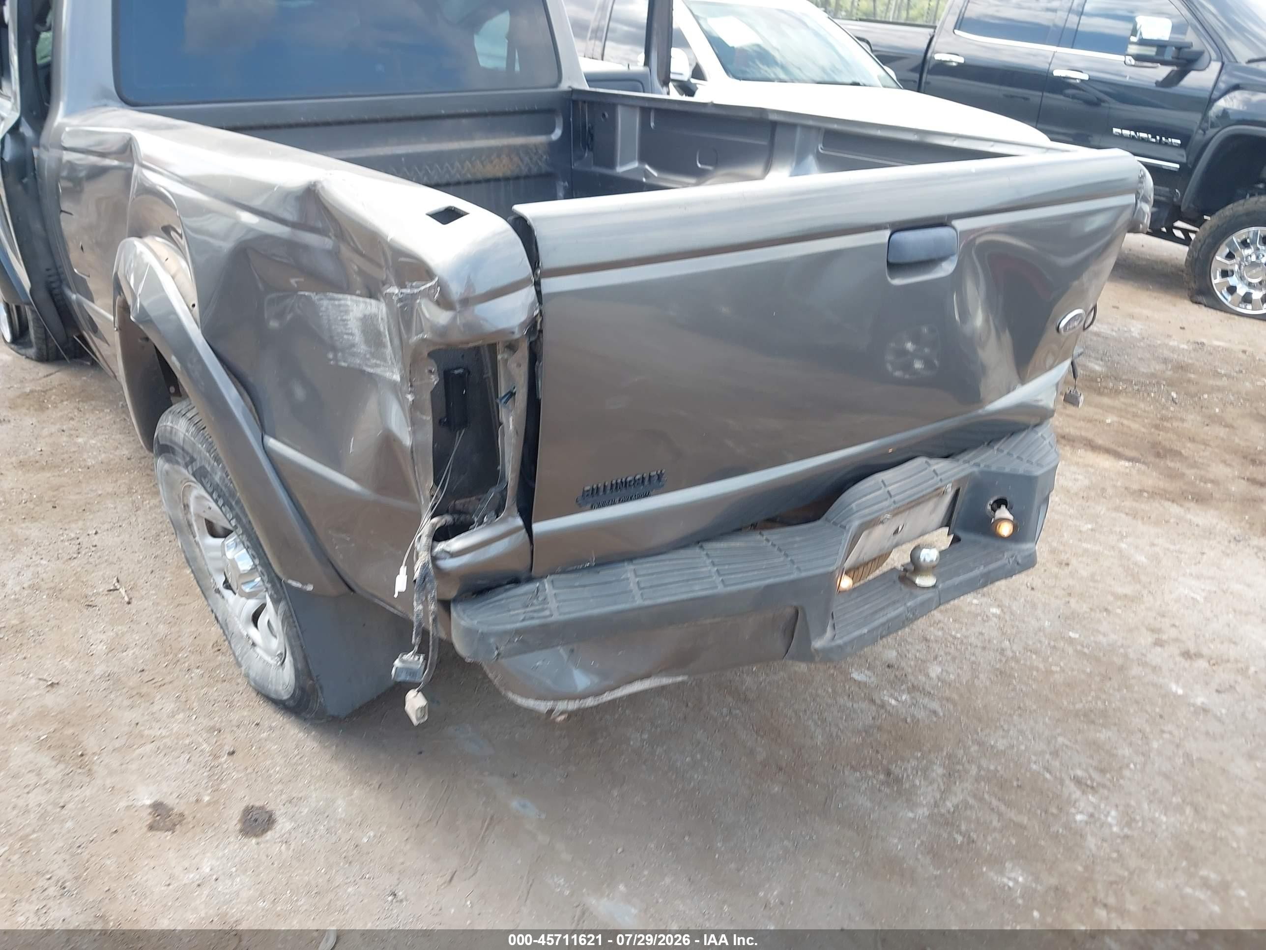 2004 Ford Ranger Edge/xl/xlt Gray vin: 1FTYR10U44PB47615