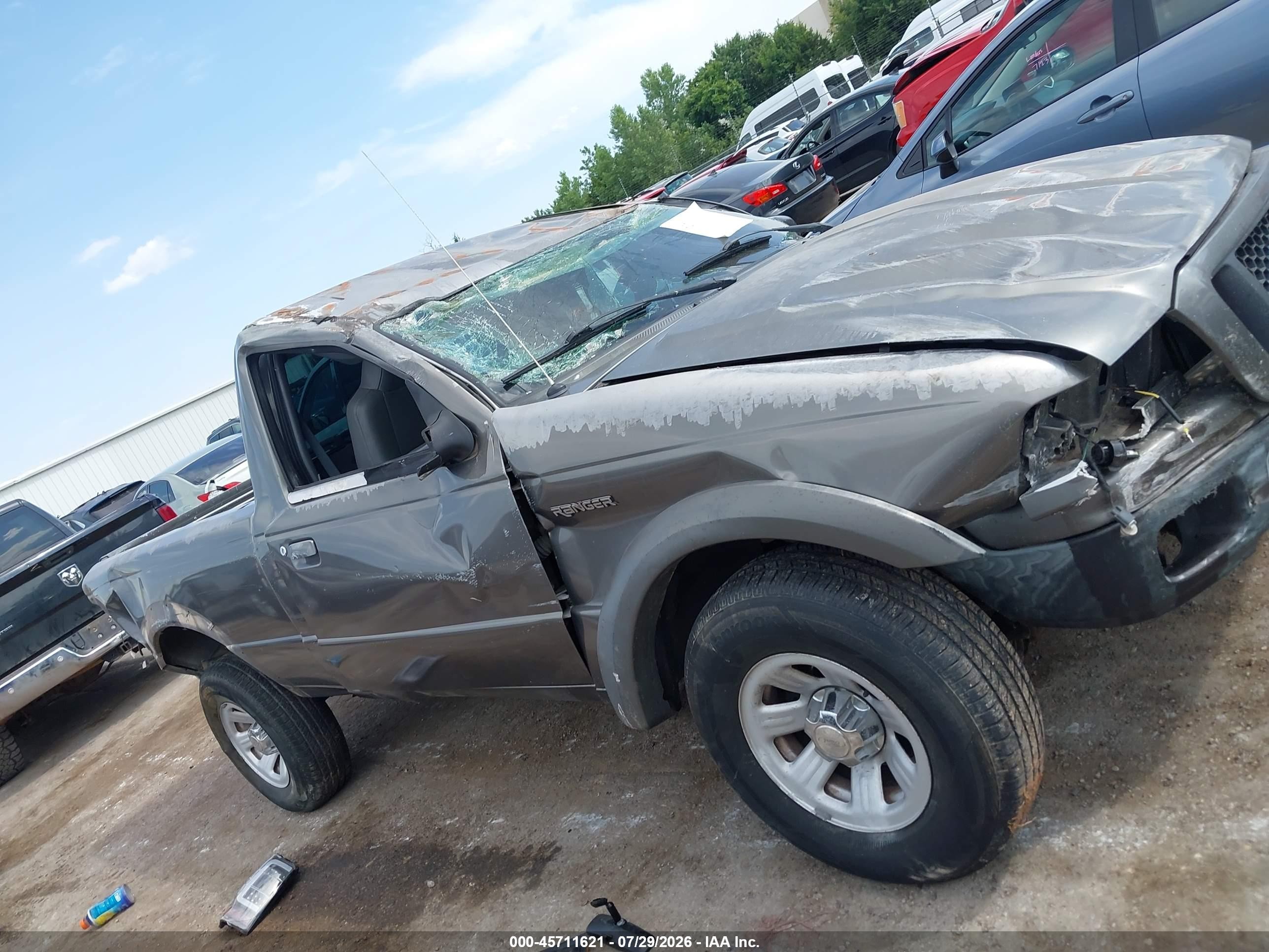 2004 Ford Ranger Edge/xl/xlt Gray vin: 1FTYR10U44PB47615